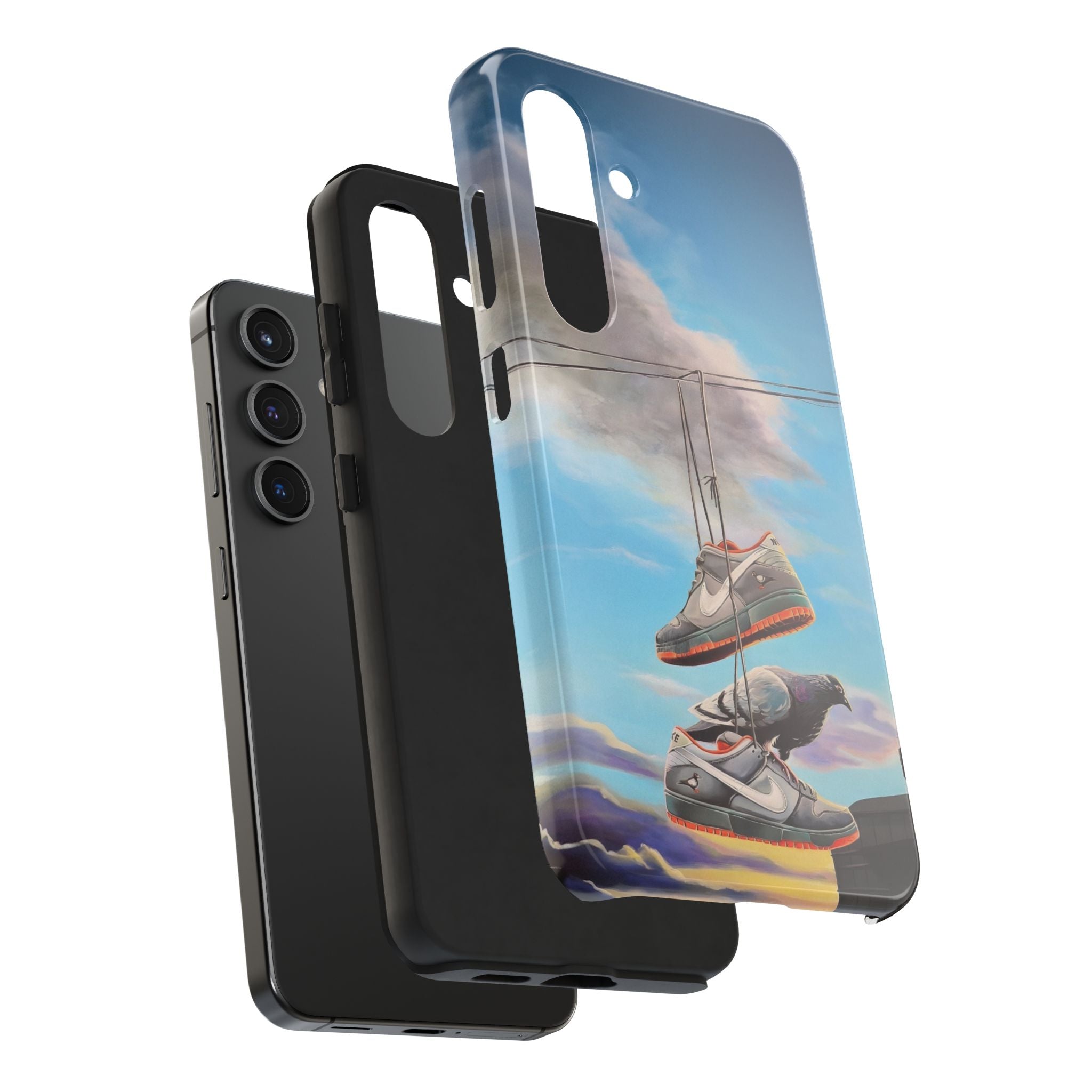 Urban Art Tough Phone Cases, Unique Phone Accessories, Gifts for Sneakerheads, Trendy Tech Gear, Perfect for Birthdays & Holidays