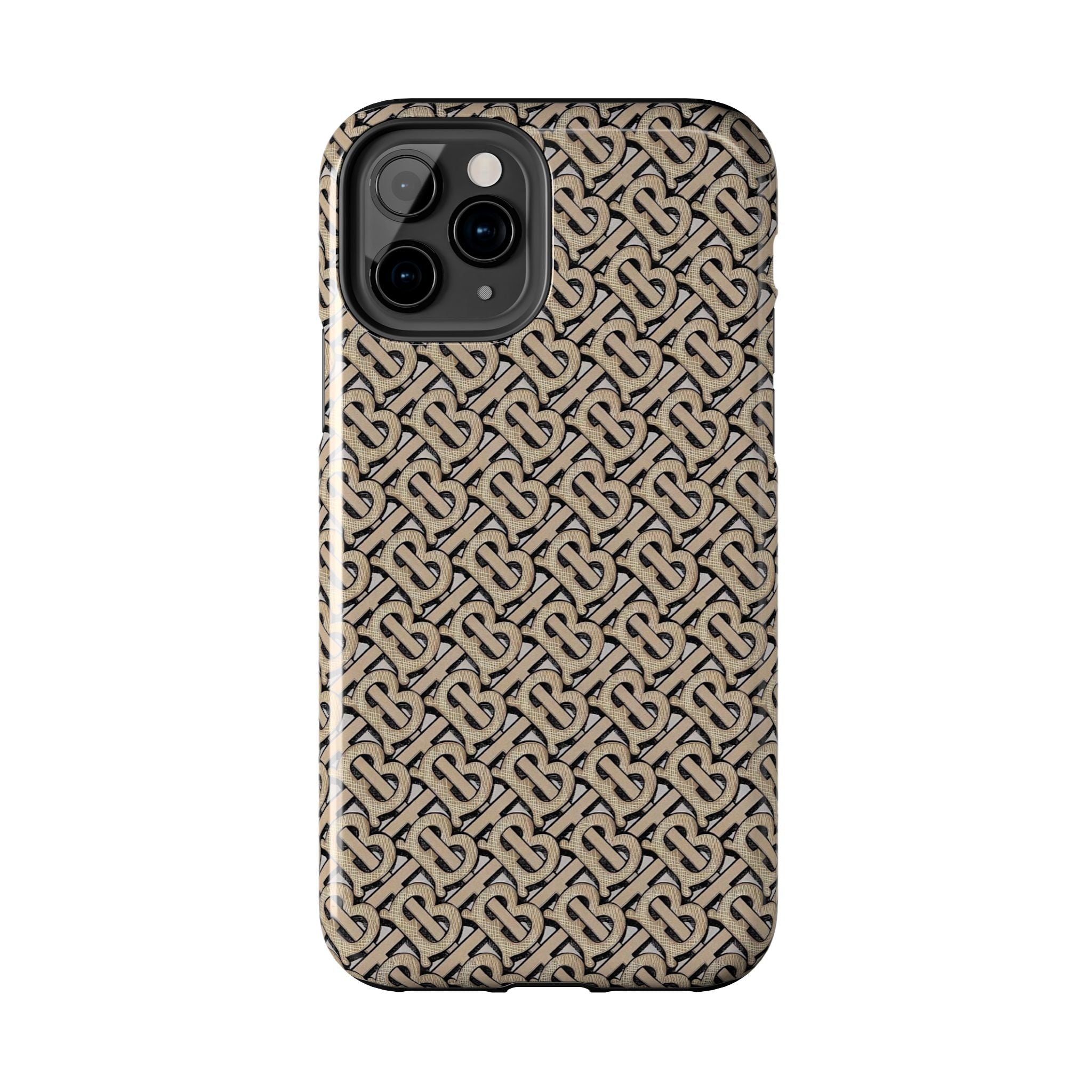Elegant Interwoven Pattern Tough Phone Cases, Stylish Phone Covers, Durable Cases for Everyday Adventures, Gift for Phone Lovers