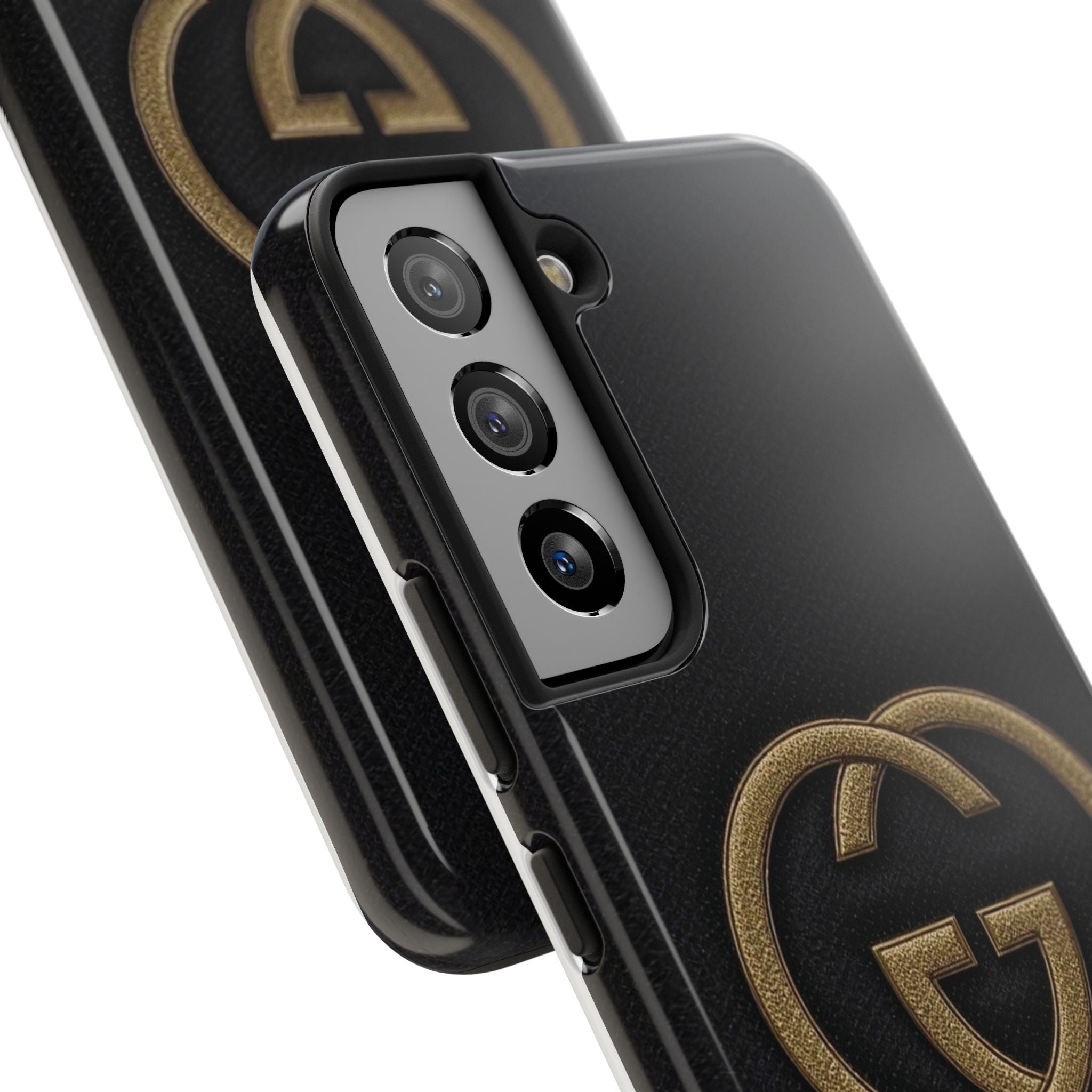Stylish Tough Phone Cases with Elegant Logo, Durable Protection, Fashion Accessory, Smartphone Cases, Gift for Her or Him