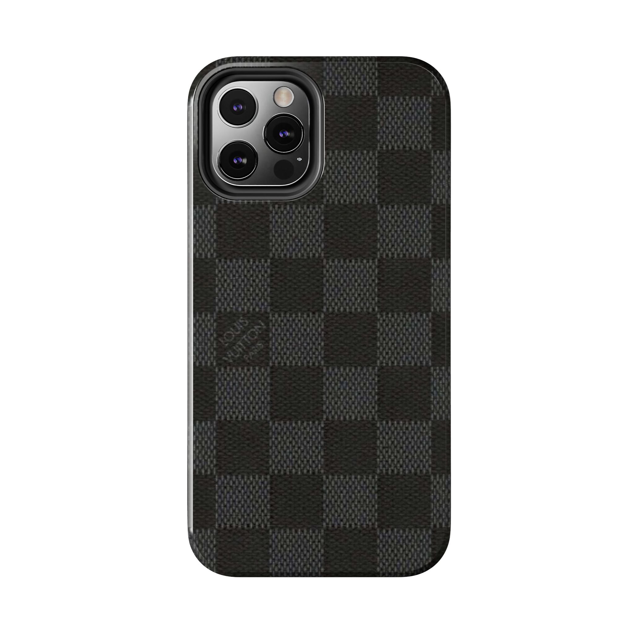 Durable Phone Cases with Stylish Checkered Pattern, Phone Accessories, Customizable Cases, Gift for Tech Lovers, Perfect for Every Occasion
