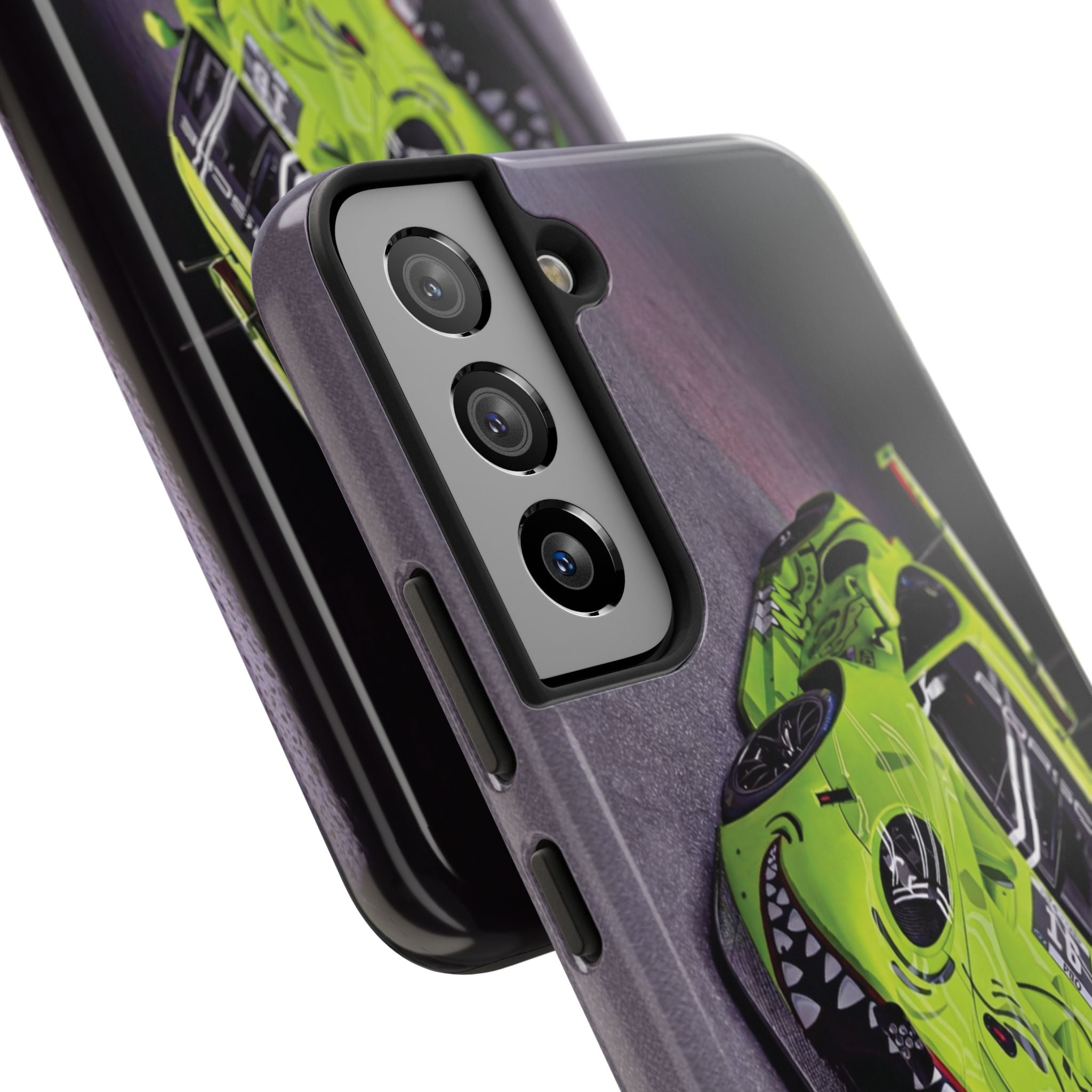 Vibrant Racing Phone Cases, Tough Car Protection, Gift for Car Lovers, Personalized Auto-Themed Accessories, Unique Tech Gifts