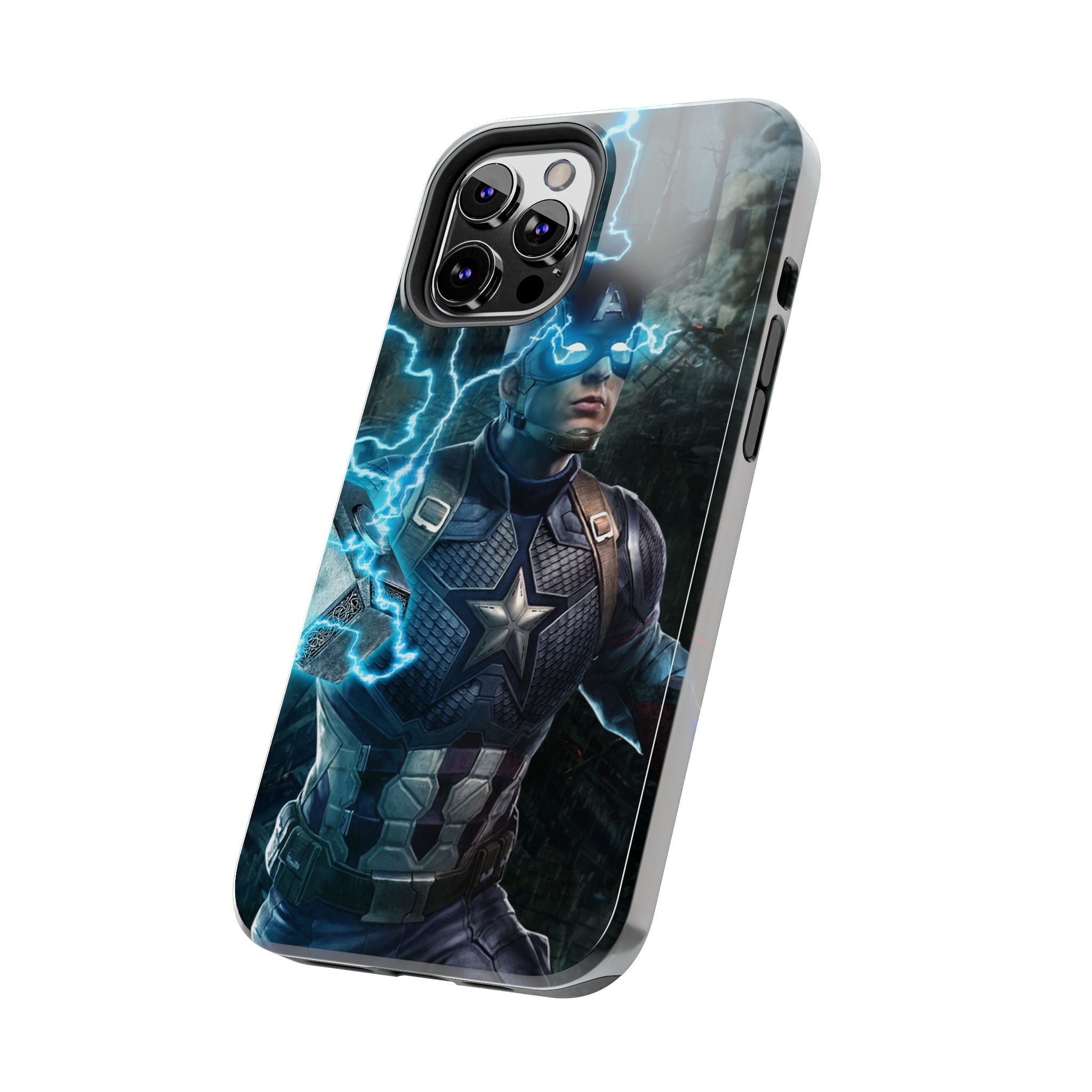 Captain America Superhero Tough Phone Cases, Hero Phone Cover, Gift for Gamers, Superhero Accessory, Durable Phone Case for Every Occasion