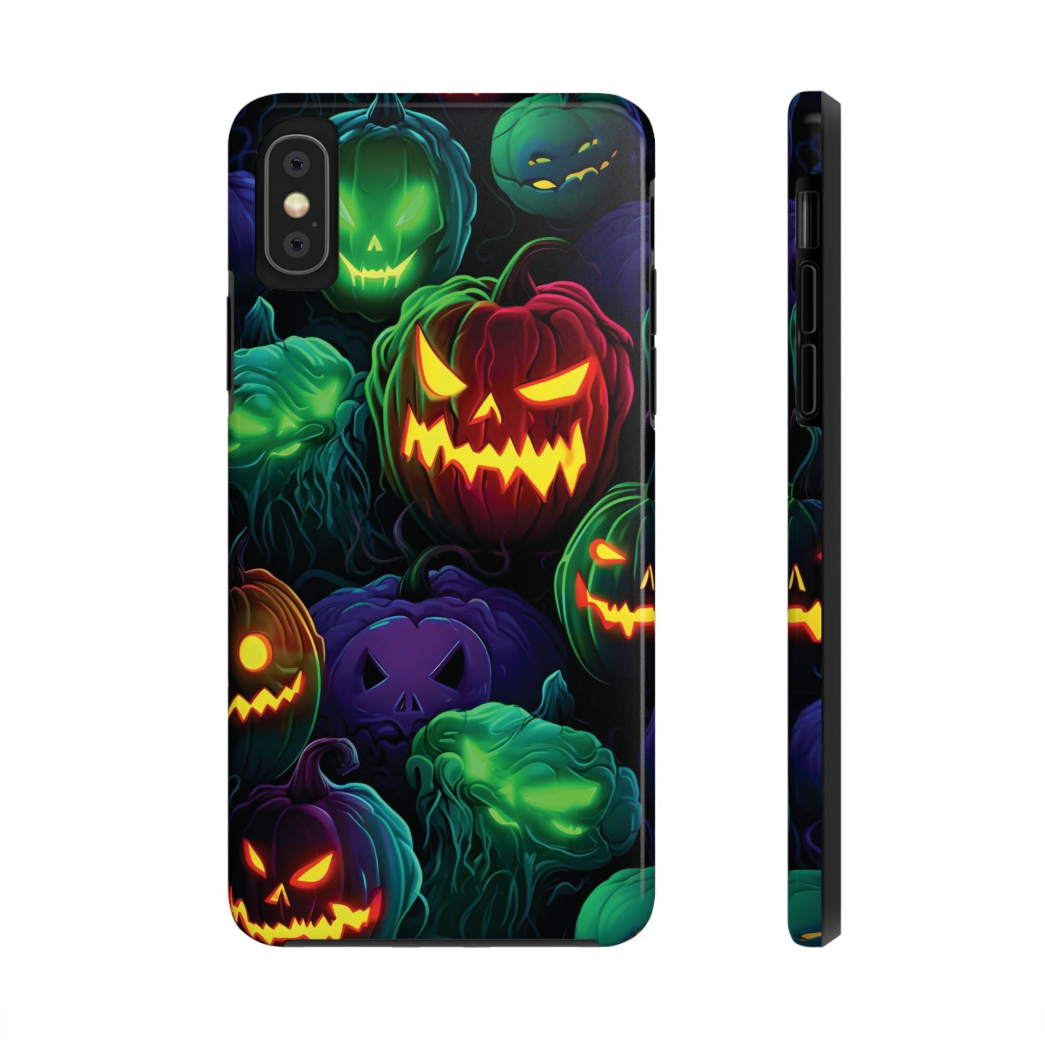 Halloween Pumpkin Phone Case, Spooky Fall Accessory, Tough Phone Cover, Halloween Gift, Pumpkin Decor