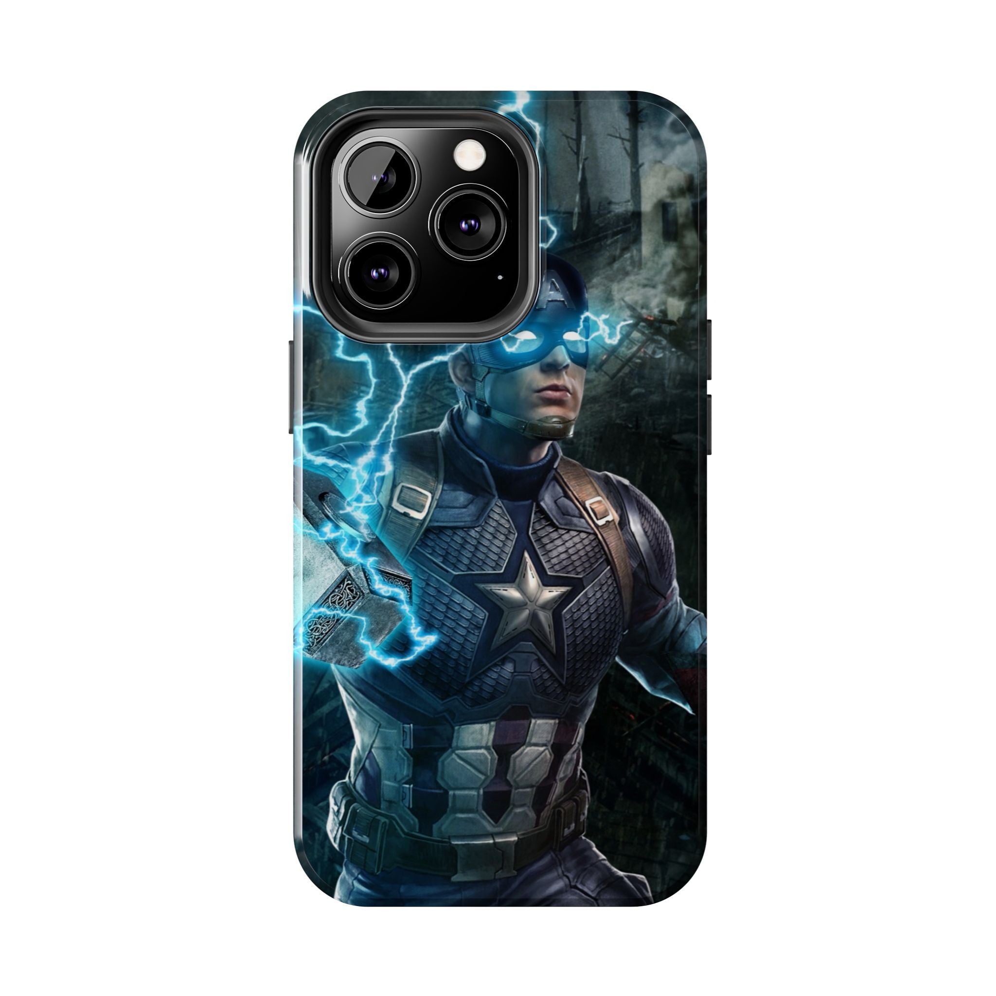 Captain America Superhero Tough Phone Cases, Hero Phone Cover, Gift for Gamers, Superhero Accessory, Durable Phone Case for Every Occasion