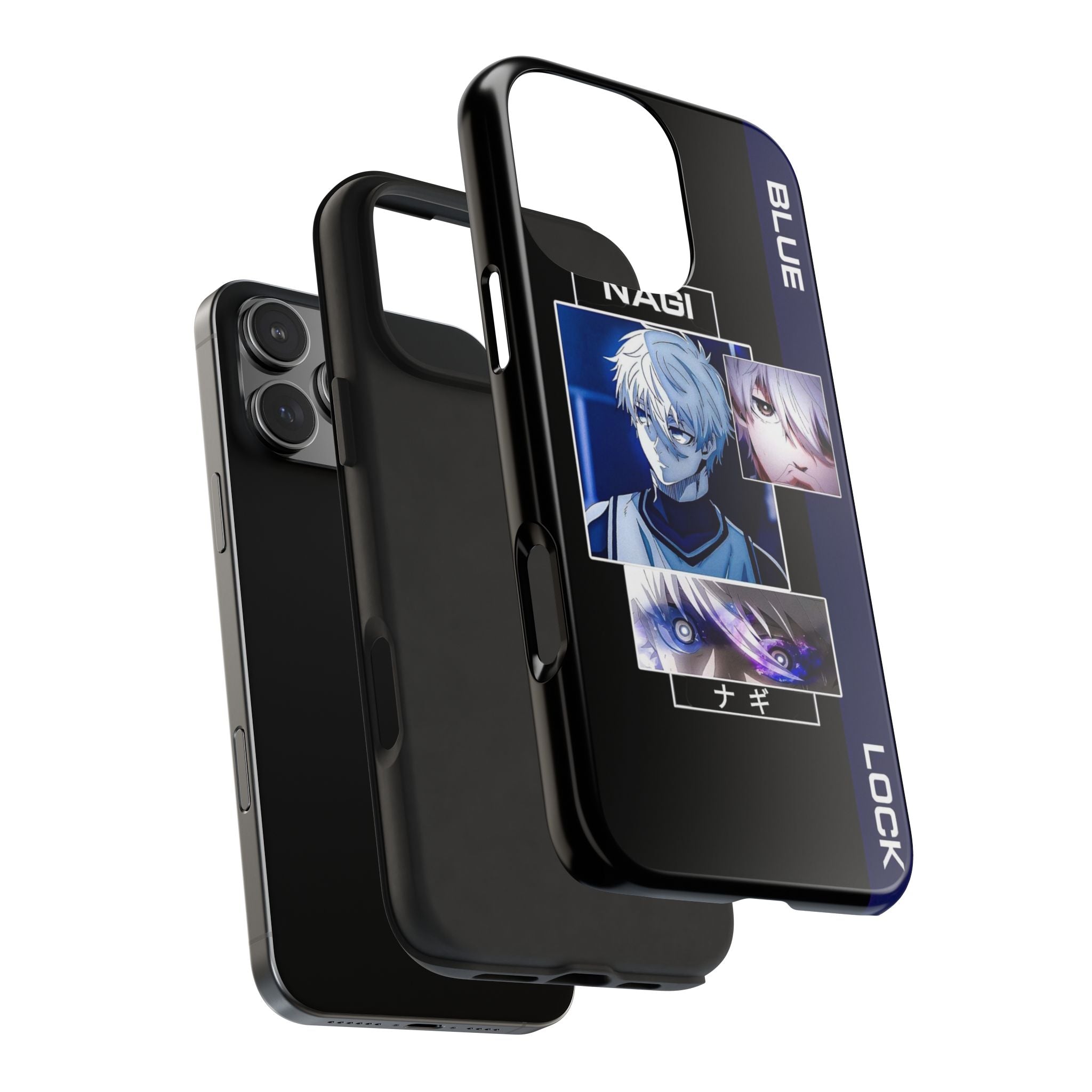 Stylish Tough Phone Cases - Anime Nagi Blue Lock Design, Anime Merchandise, Unique Phone Accessories, Gift for Fans, Durable Protection
