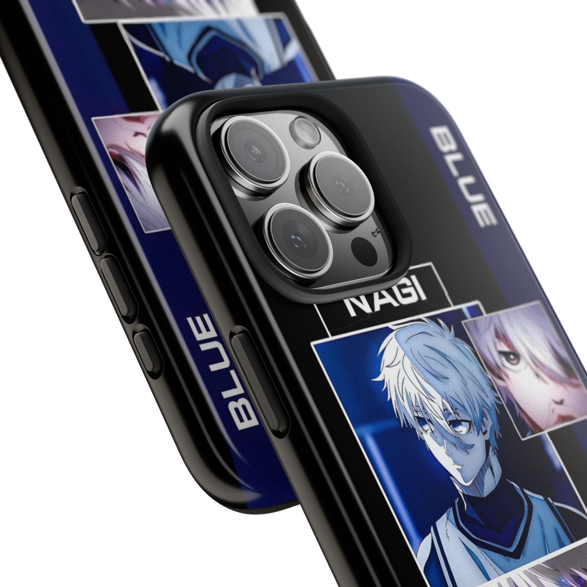 Stylish Tough Phone Cases - Anime Nagi Blue Lock Design, Anime Merchandise, Unique Phone Accessories, Gift for Fans, Durable Protection