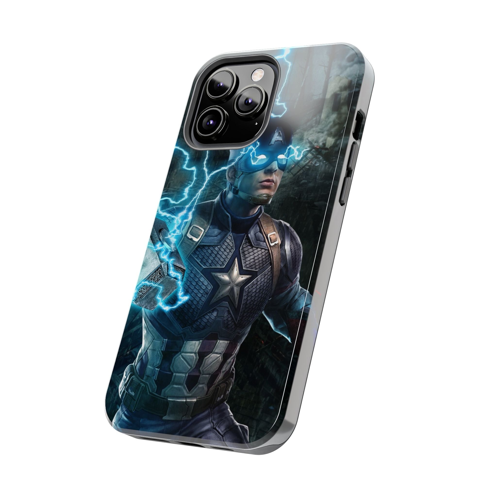 Captain America Superhero Tough Phone Cases, Hero Phone Cover, Gift for Gamers, Superhero Accessory, Durable Phone Case for Every Occasion
