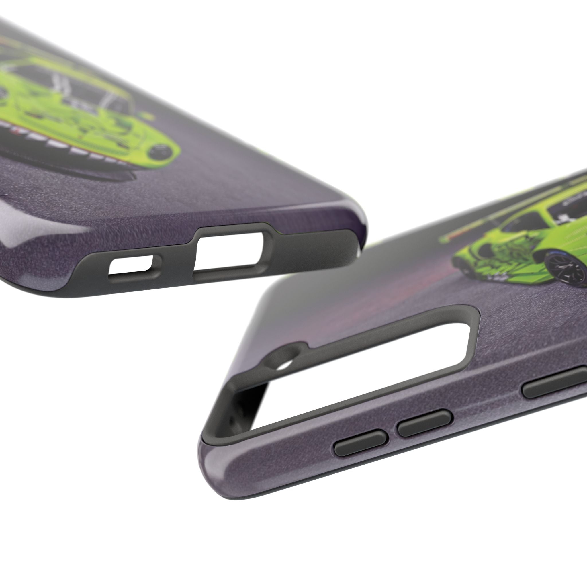 Vibrant Racing Phone Cases, Tough Car Protection, Gift for Car Lovers, Personalized Auto-Themed Accessories, Unique Tech Gifts