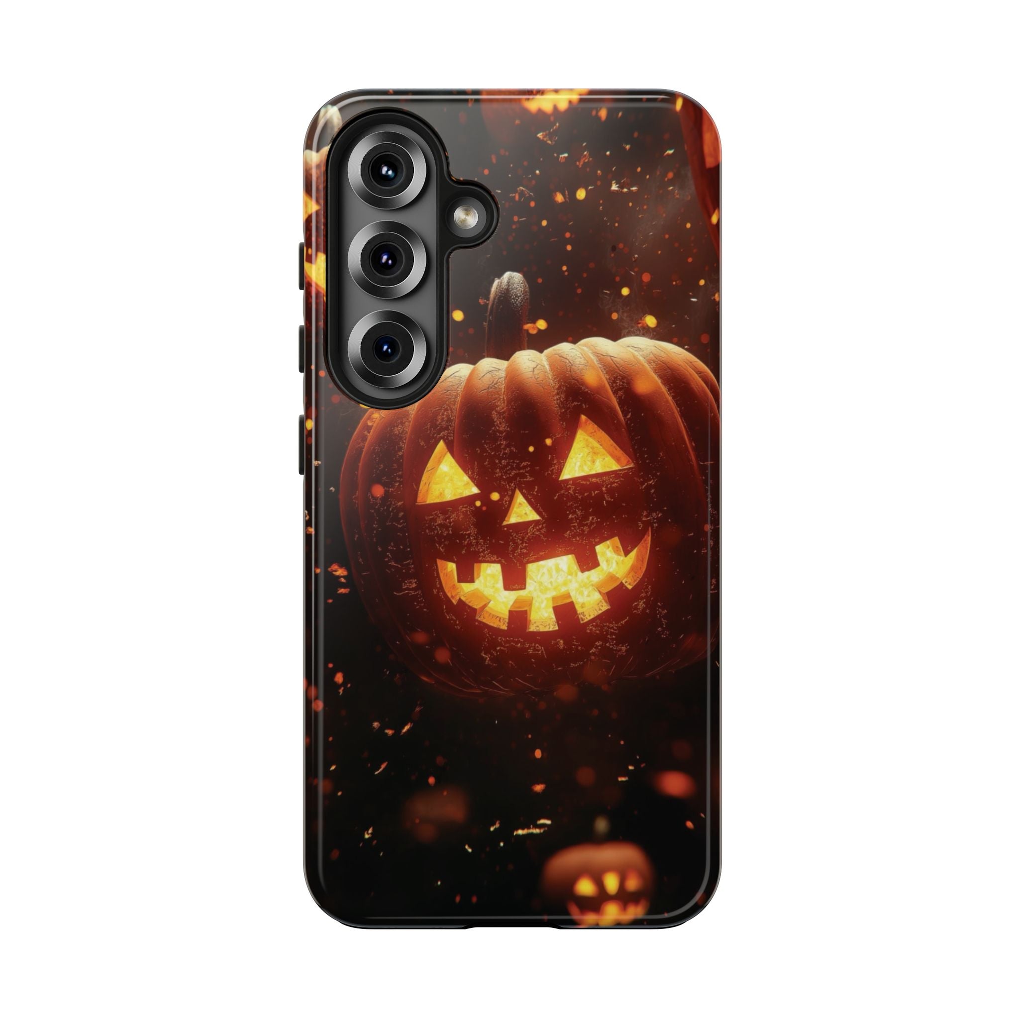 Halloween Pumpkin Tough Phone Cases, Spooky Mobile Covers, Fall Decor, Halloween Gift, Pumpkin Design, Halloween Accessories