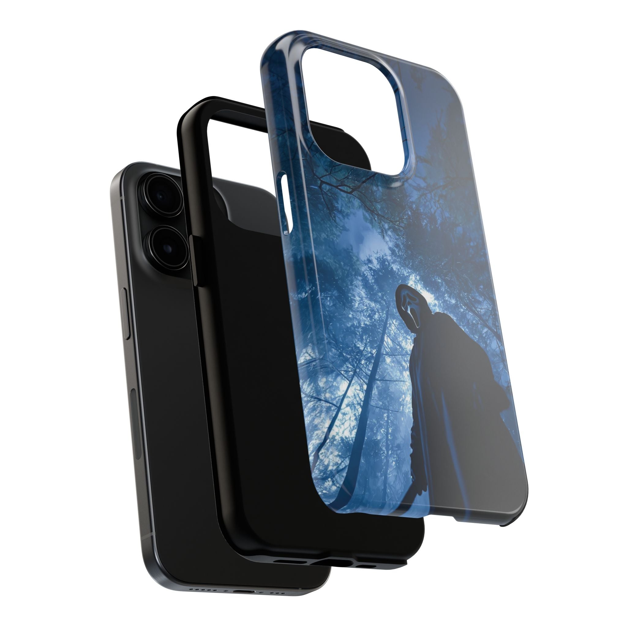Spooky Forest Phone Cases – Creepy Horror Design for Halloween, Unique Gift, Dark Aesthetic Accessories, Tough Protection Covers