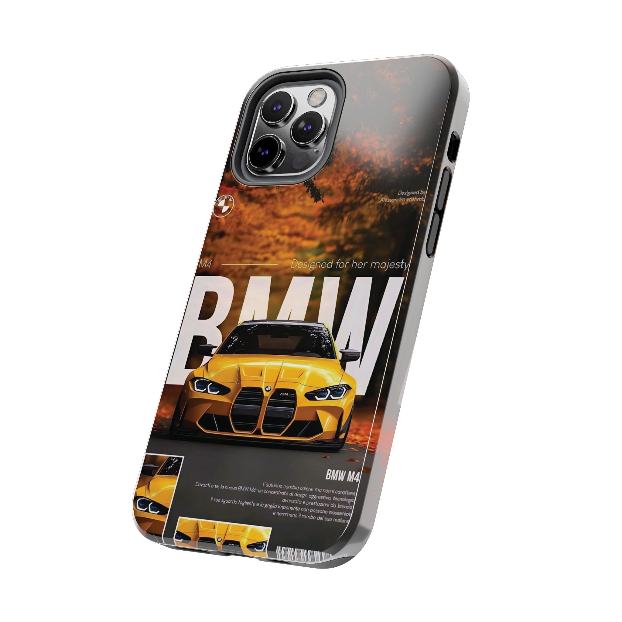 BMW M4 Tough Phone Cases, Car Enthusiast Accessories, Durable Phone Covers, Unique Gifts for Him, Stylish Protection, Birthday Present