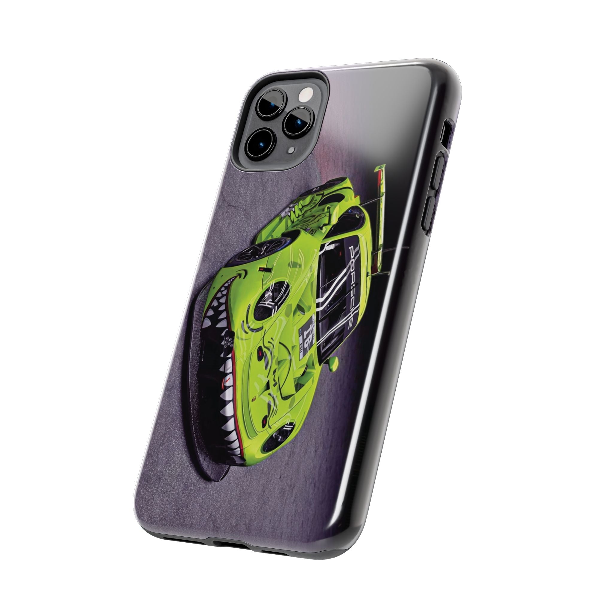 Vibrant Racing Phone Cases, Tough Car Protection, Gift for Car Lovers, Personalized Auto-Themed Accessories, Unique Tech Gifts