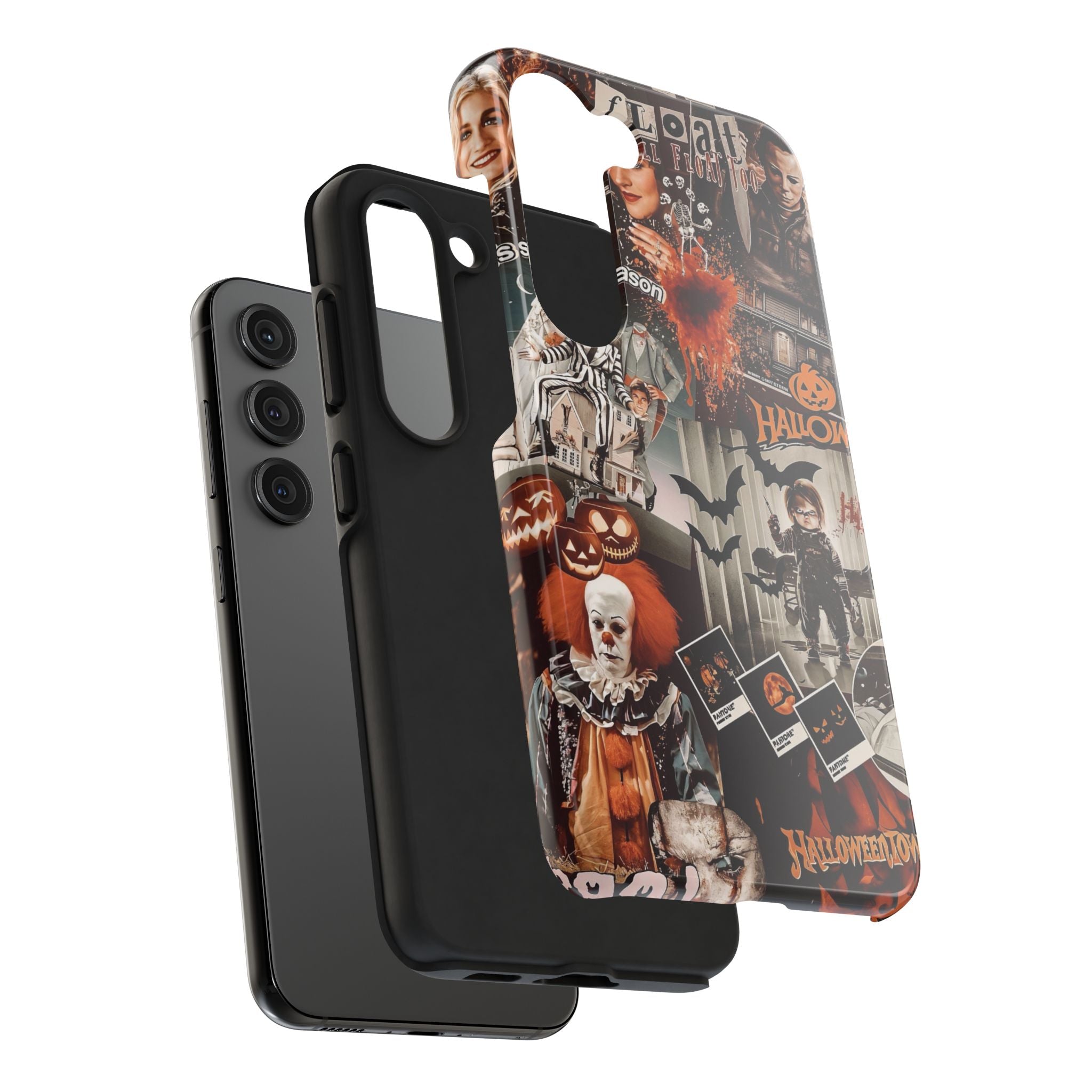 Halloween Phone Cases, Spooky Decor, Fall Celebration, Gift for Horror Fans, Trick or Treat Essentials