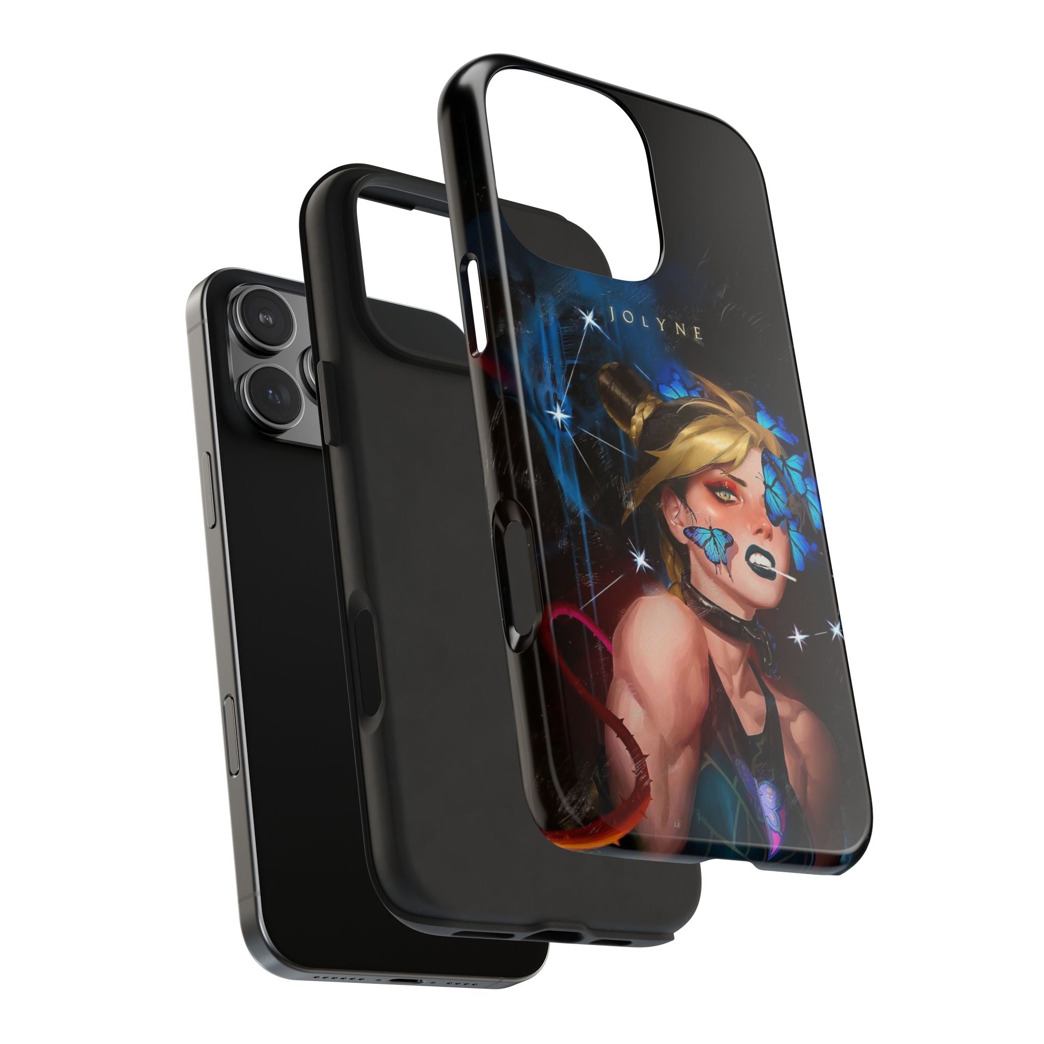 Vibrant Artistic Phone Case, Tough Phone Case for Artists, Unique Phone Cover for Gift, Anime Phone Case for Occasions
