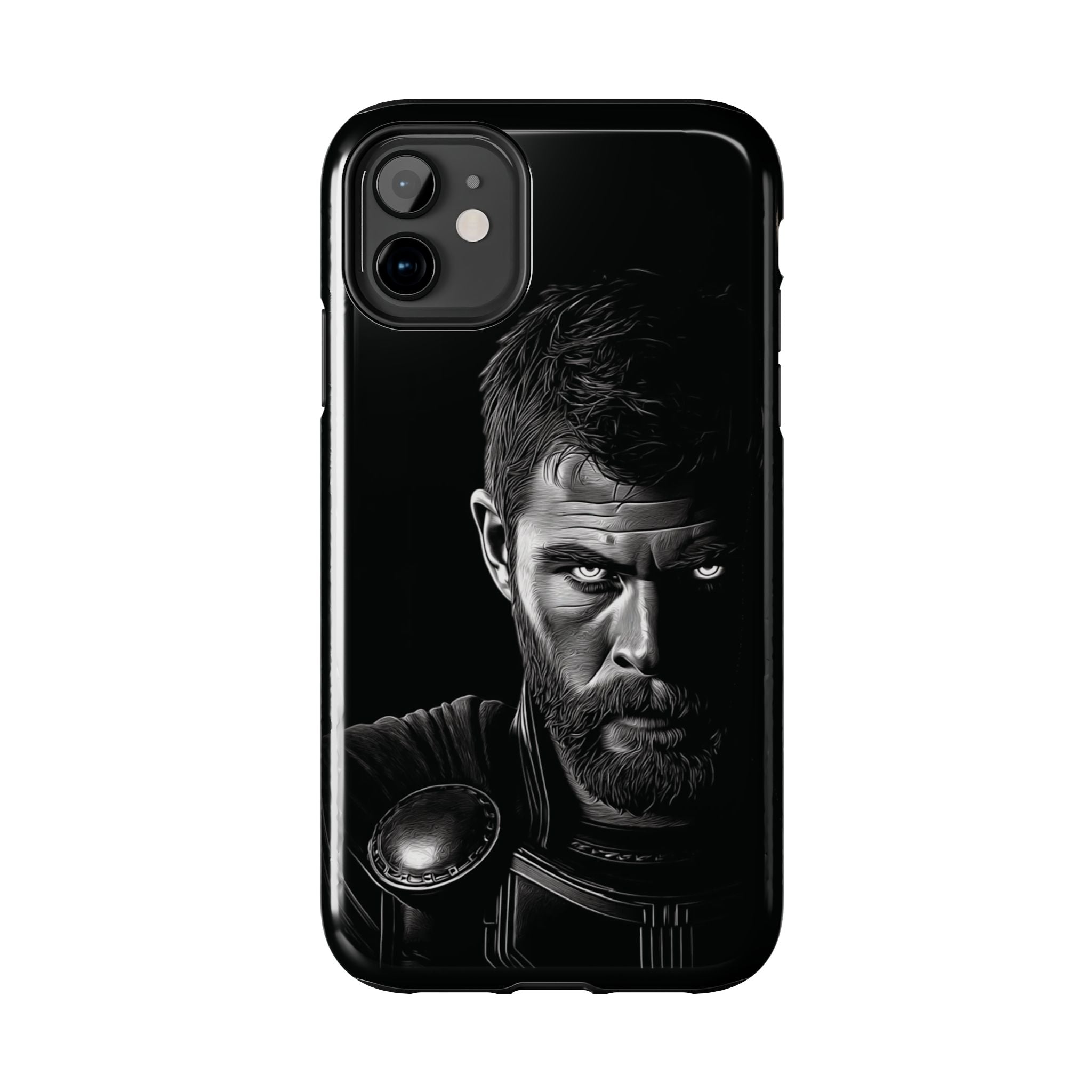 Tough Phone Cases featuring Warrior Design, Rugged Protector, Gift for Adventurers, Customizable Case, Durable Phone Cover