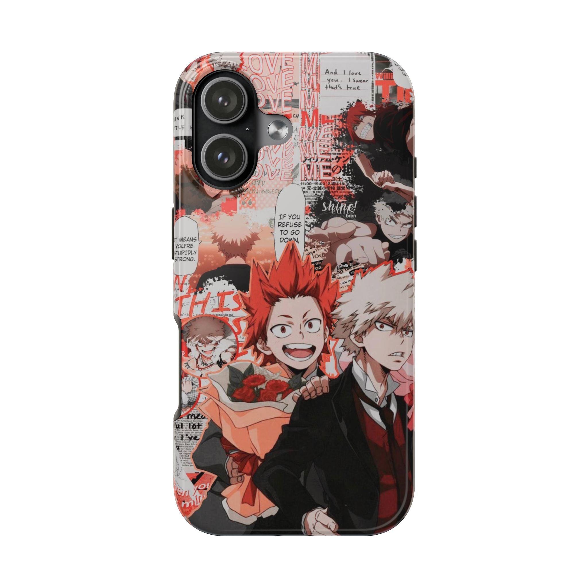 Anime-Inspired Tough Phone Cases - Stylish Protection, Gift for Fans, Unique Design for Everyday Use, Perfect for Holidays, Cosplay Events