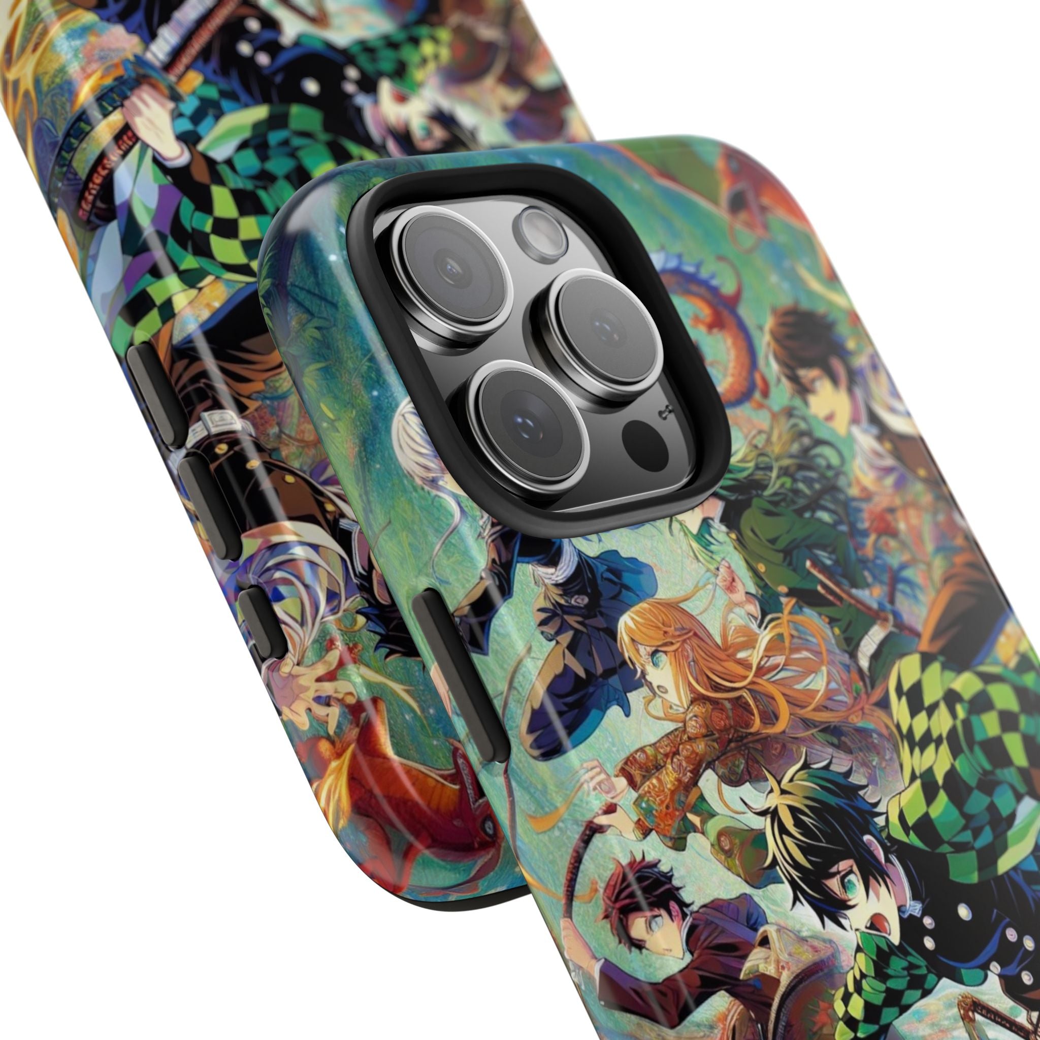 Vibrant Anime Tough Phone Cases, Protective Covers, Gifts for Fans, Geeky Accessories, Birthday or Holiday Presents