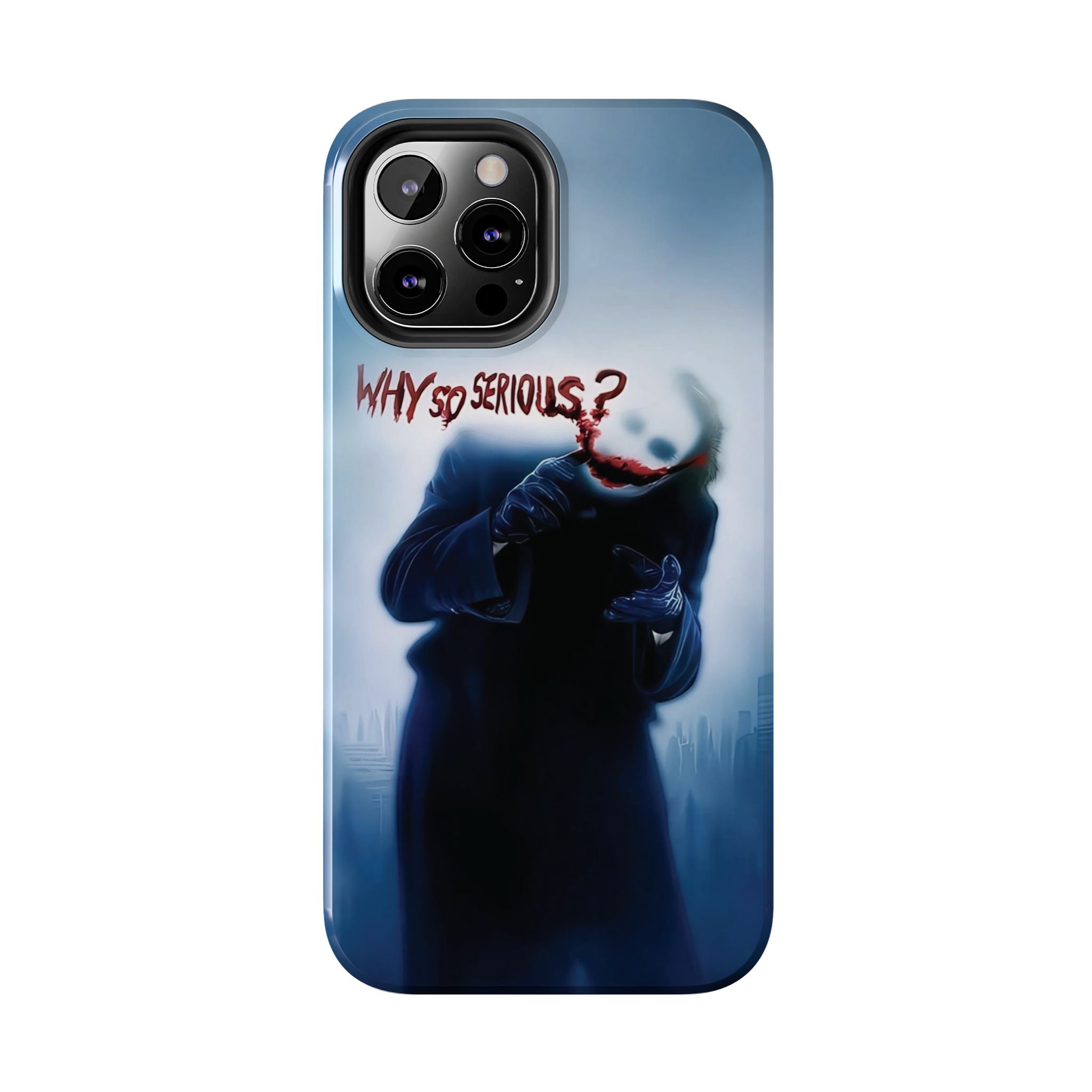 Tough Phone Cases, Dark Humor Phone Cover, Joker Inspired Case, Gifts for Movie Fans, Unique Phone Protector, Cool Accessories