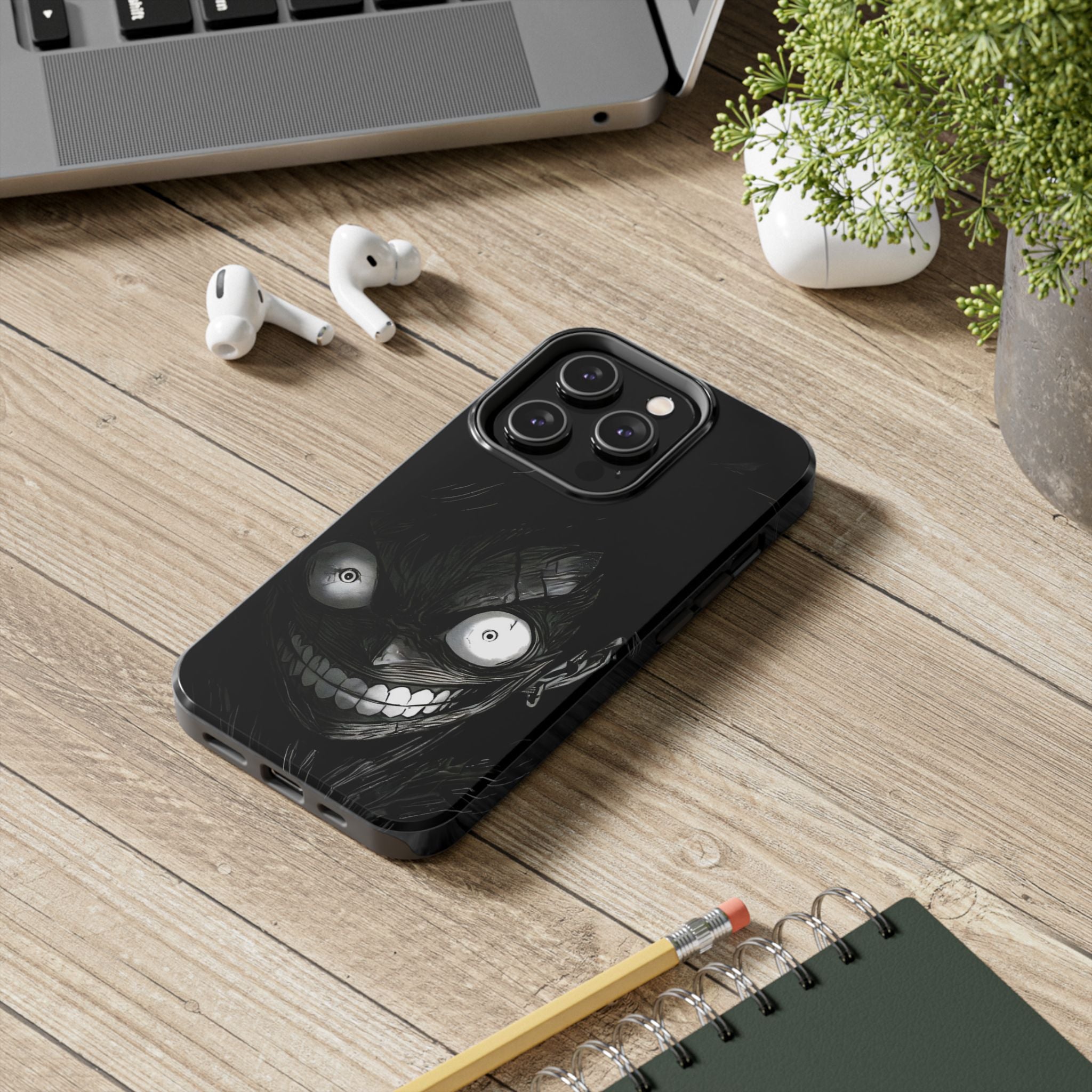 Spooky Tough Phone Cases for Horror Fans, Durable Cases for Halloween, Unique Phone Covers, Geeky Gifts, Edgy Phone Accessories