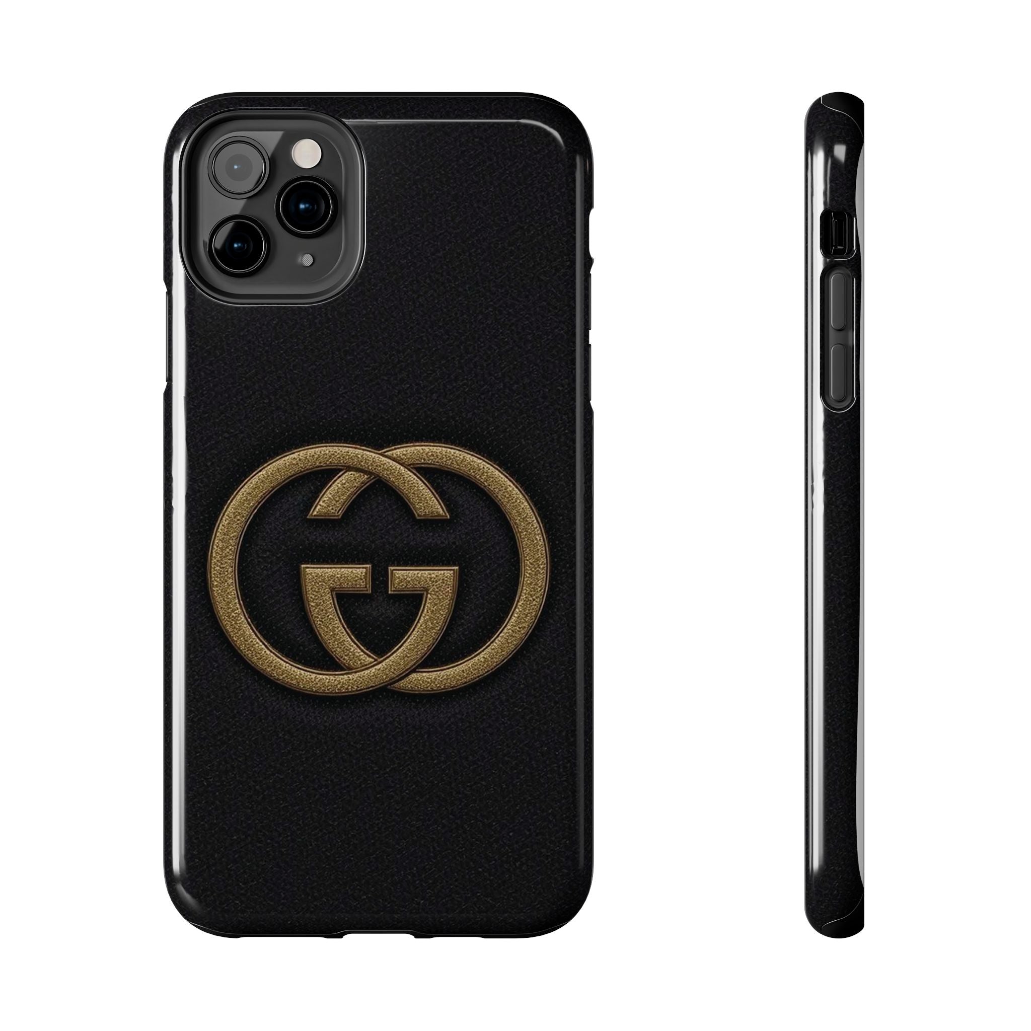Stylish Tough Phone Cases with Elegant Logo, Durable Protection, Fashion Accessory, Smartphone Cases, Gift for Her or Him