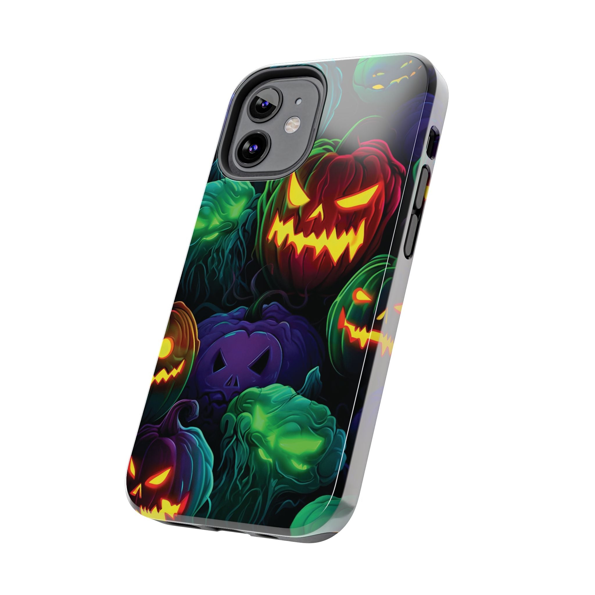 Halloween Pumpkin Phone Case, Spooky Fall Accessory, Tough Phone Cover, Halloween Gift, Pumpkin Decor