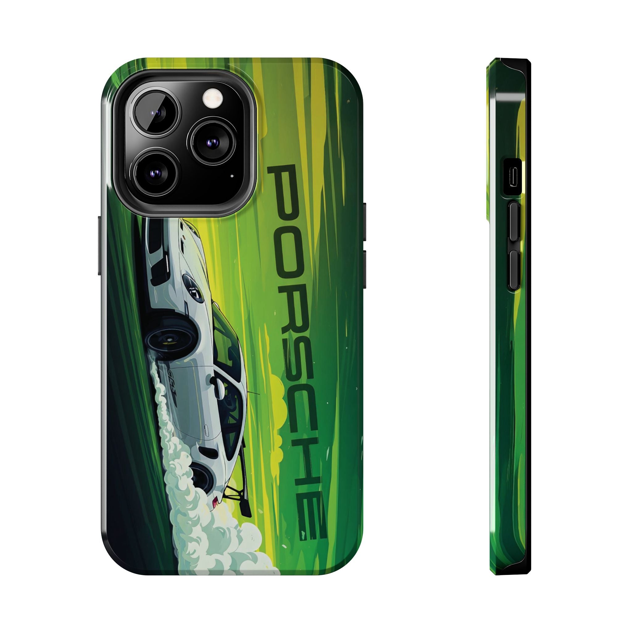 Porsche Tough Phone Cases, Luxury Car Accessories, Durable Phone Cover, Auto Enthusiast Gift, Sports Car Merchandise