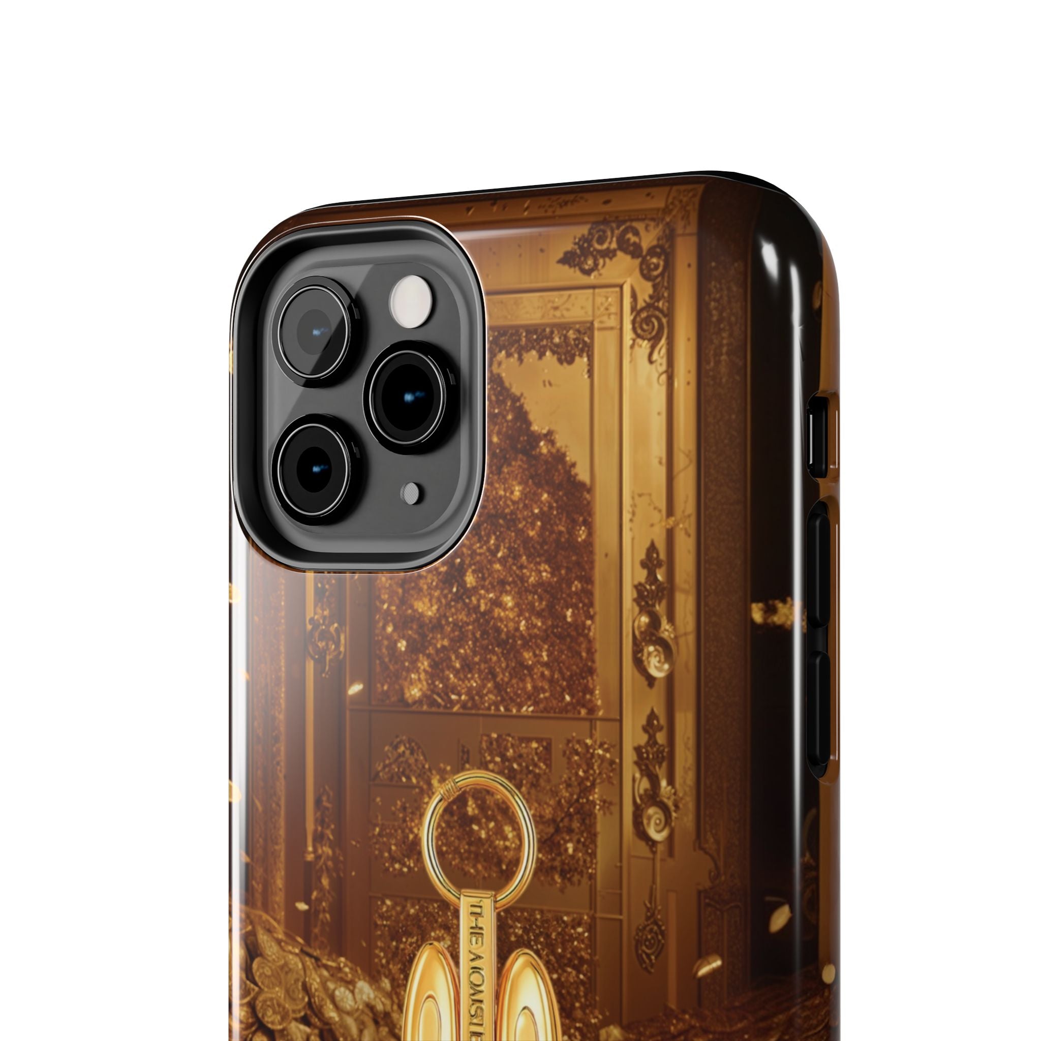 Luxurious Rabbit Phone Case, Golden Bunny Phone Cover, Tough Phone Cases, Cute Rabbit Holder, Unique Gift Idea, Stylish Mobile Protector