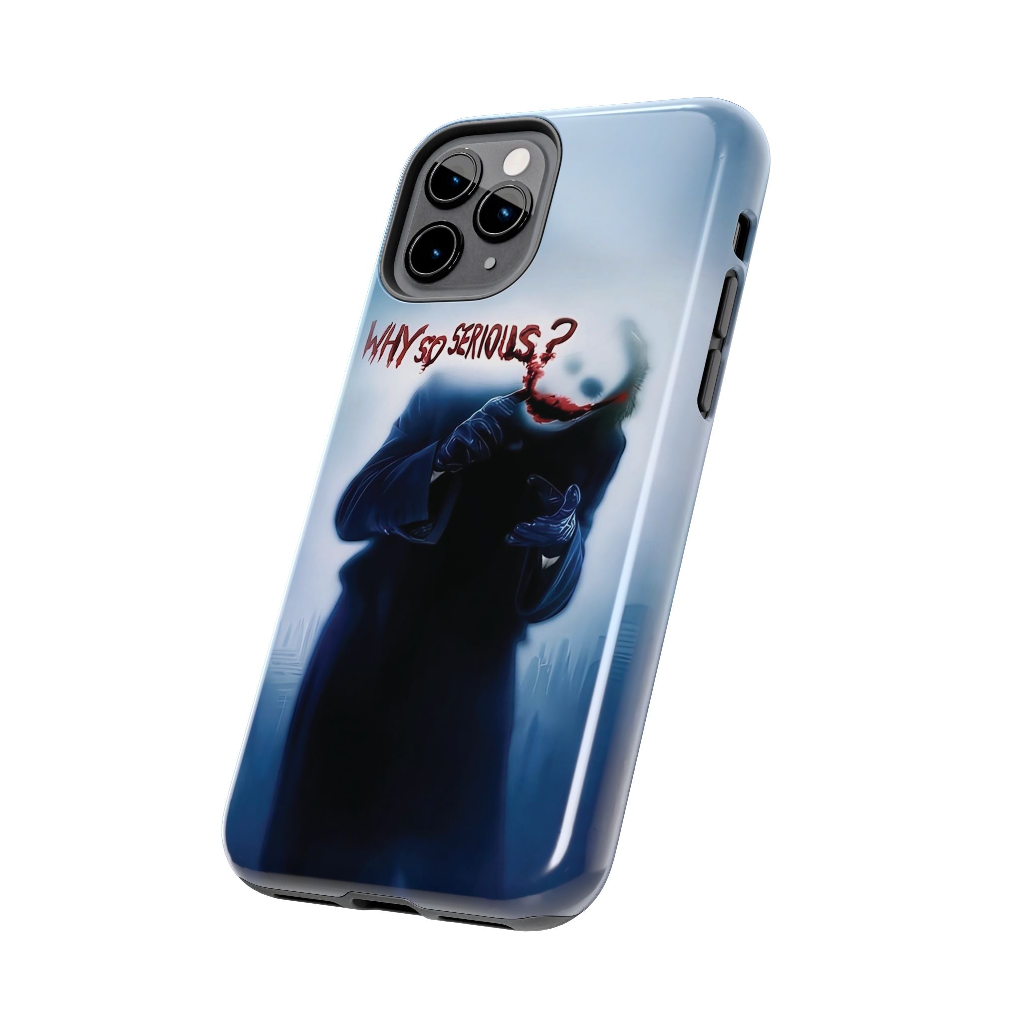 Tough Phone Cases, Dark Humor Phone Cover, Joker Inspired Case, Gifts for Movie Fans, Unique Phone Protector, Cool Accessories