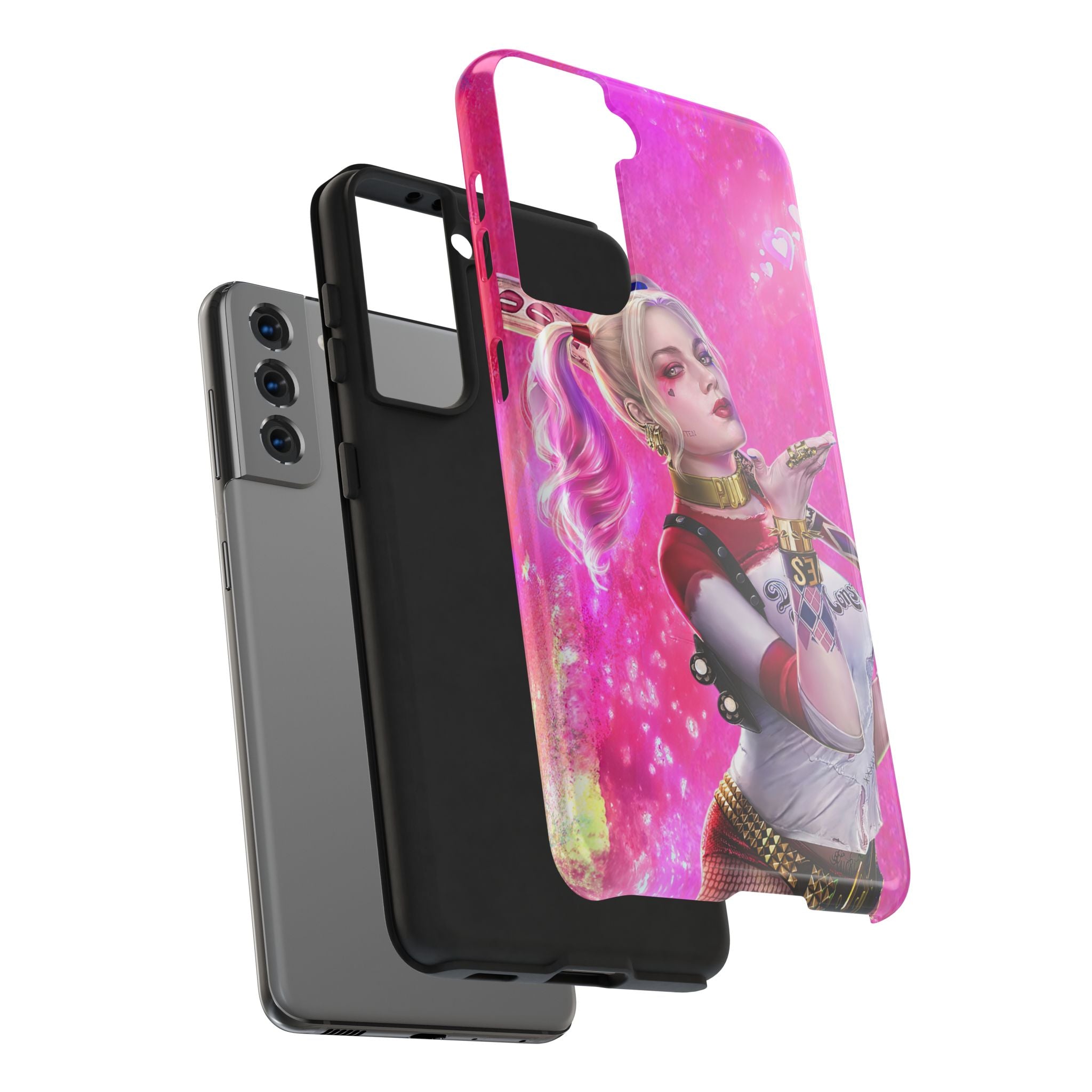 Harley Quinn Tough Phone Cases - Bold & Edgy, Perfect for Fans, Gifts for Birthdays & Special Occasions, Stylish Protection