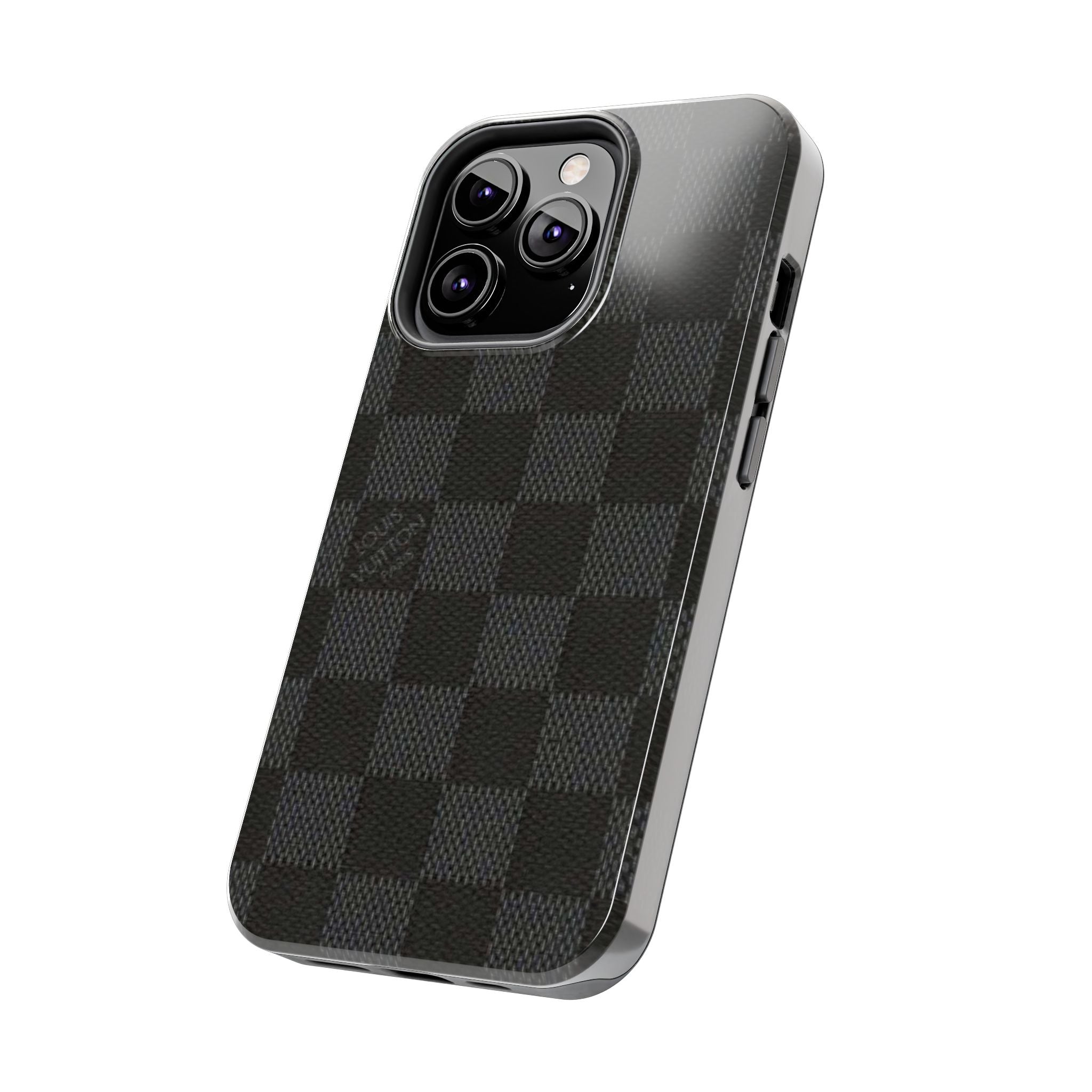 Durable Phone Cases with Stylish Checkered Pattern, Phone Accessories, Customizable Cases, Gift for Tech Lovers, Perfect for Every Occasion