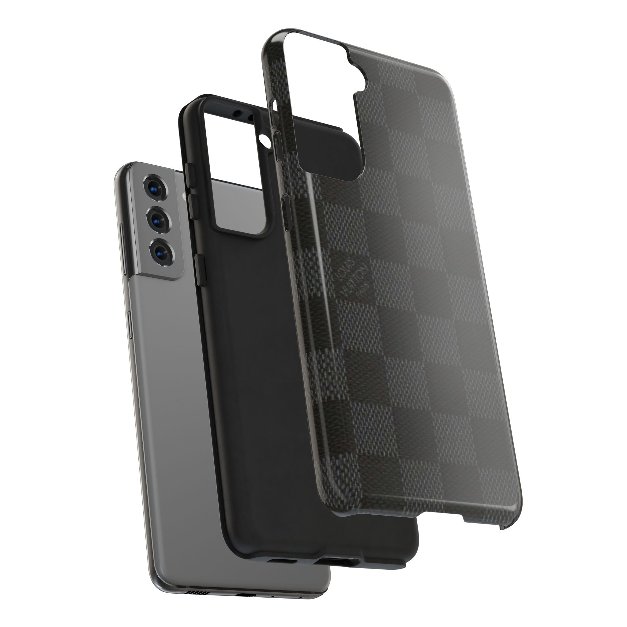 Durable Phone Cases with Stylish Checkered Pattern, Phone Accessories, Customizable Cases, Gift for Tech Lovers, Perfect for Every Occasion