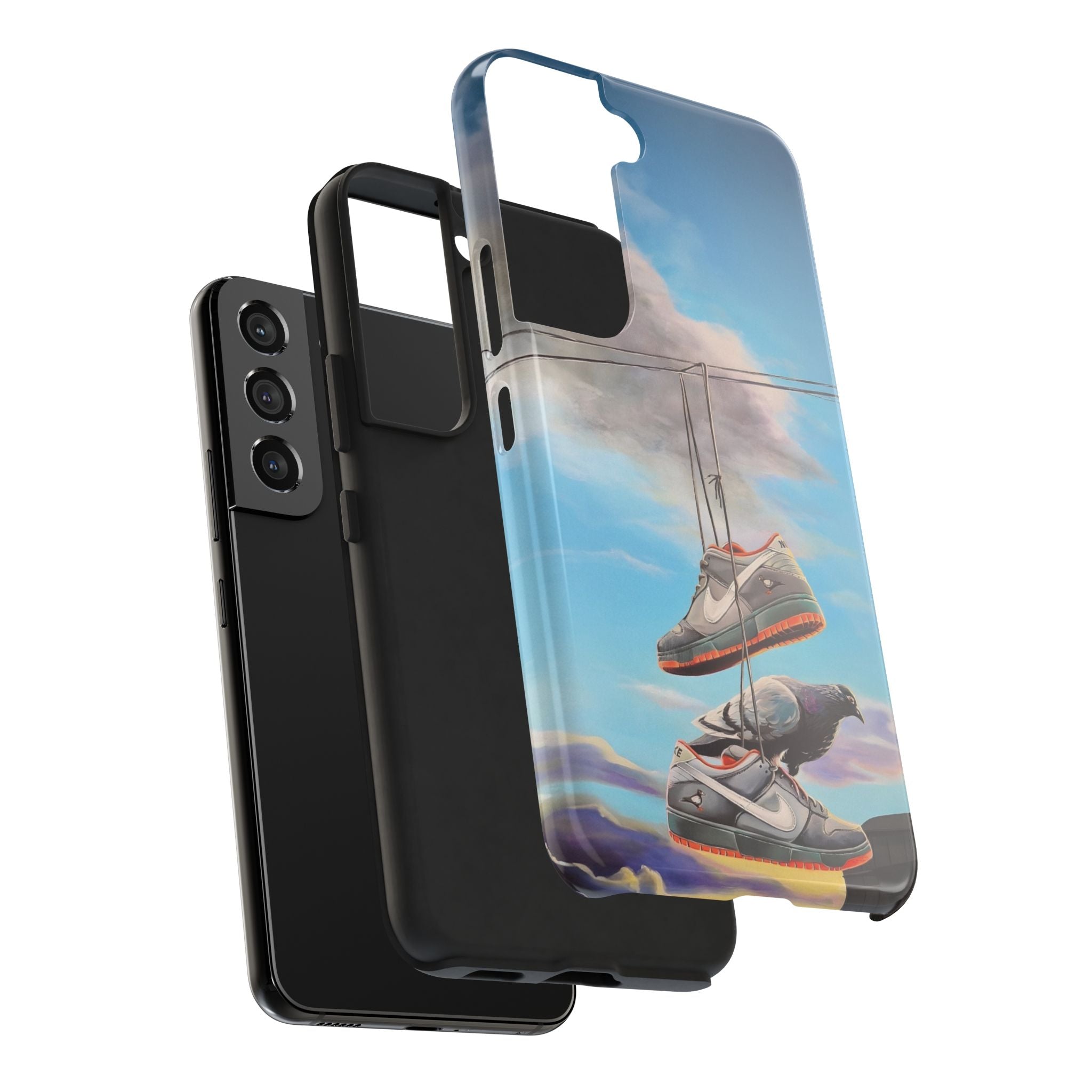 Urban Art Tough Phone Cases, Unique Phone Accessories, Gifts for Sneakerheads, Trendy Tech Gear, Perfect for Birthdays & Holidays