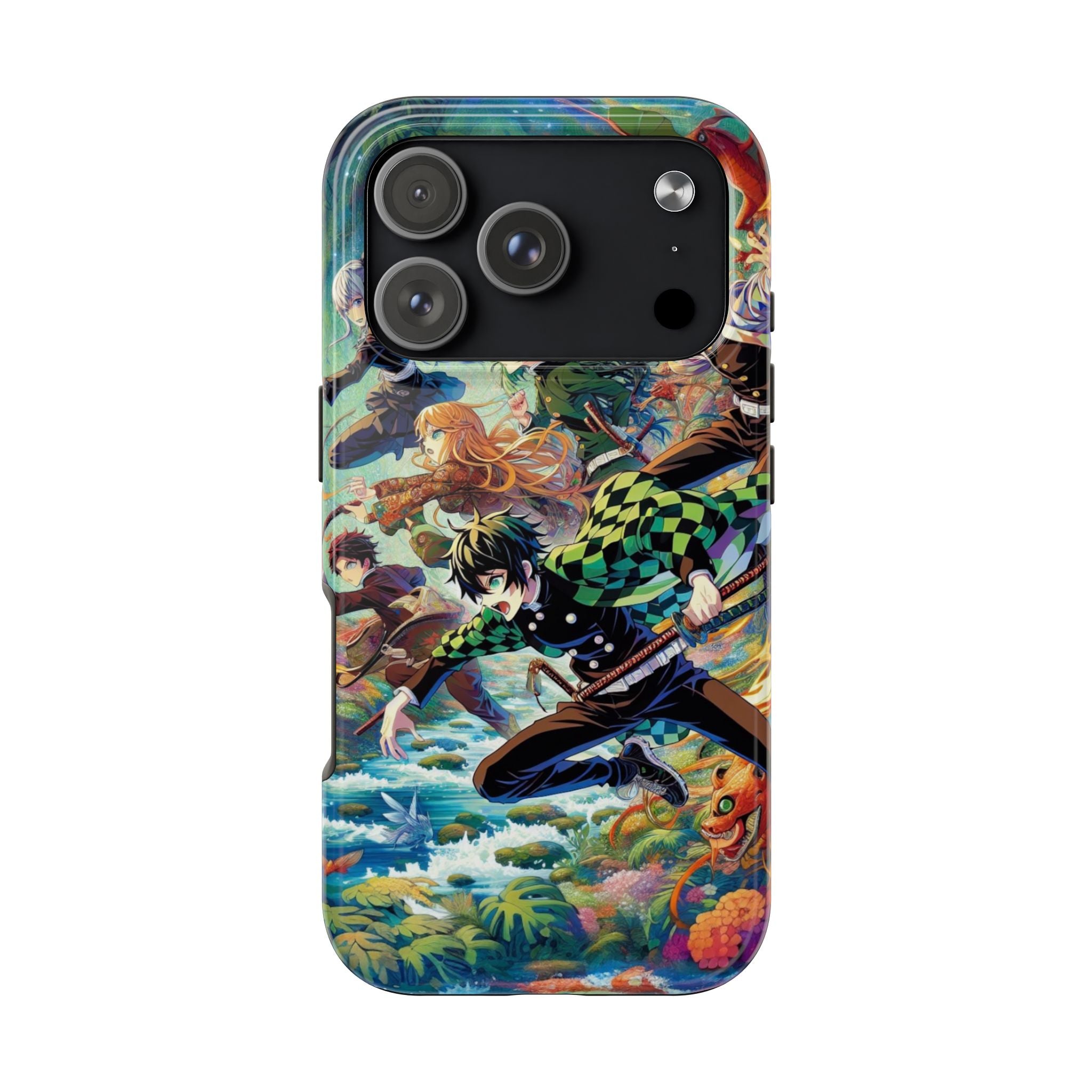 Vibrant Anime Tough Phone Cases, Protective Covers, Gifts for Fans, Geeky Accessories, Birthday or Holiday Presents