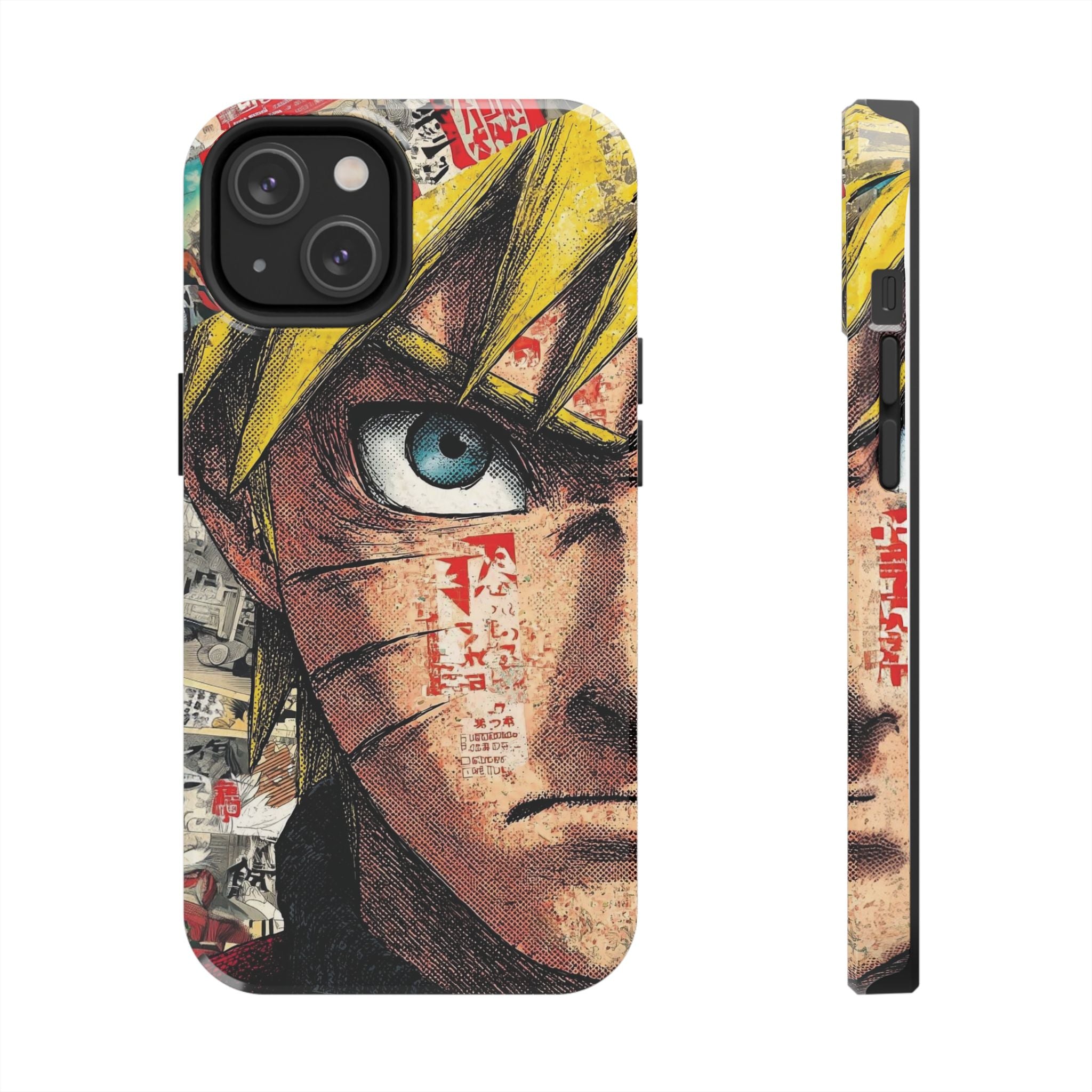 Anime Tough Phone Cases, Durable Phone Covers for Naruto Fans, Gift for Gamers, Stylish Tech Accessories, Anime Merchandise