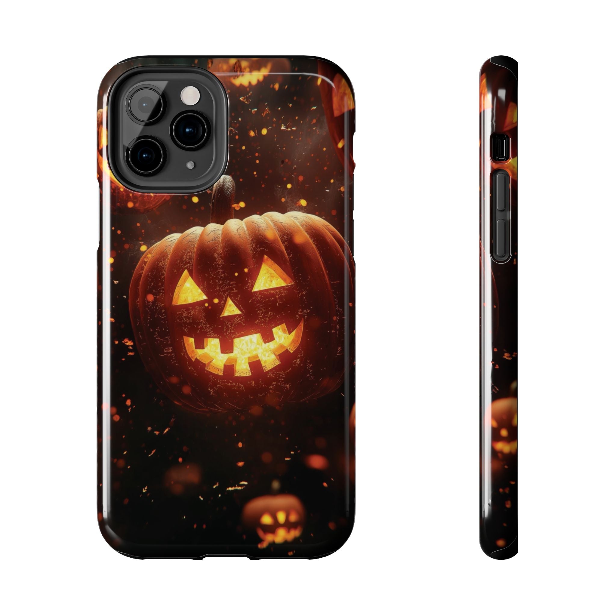 Halloween Pumpkin Tough Phone Cases, Spooky Mobile Covers, Fall Decor, Halloween Gift, Pumpkin Design, Halloween Accessories