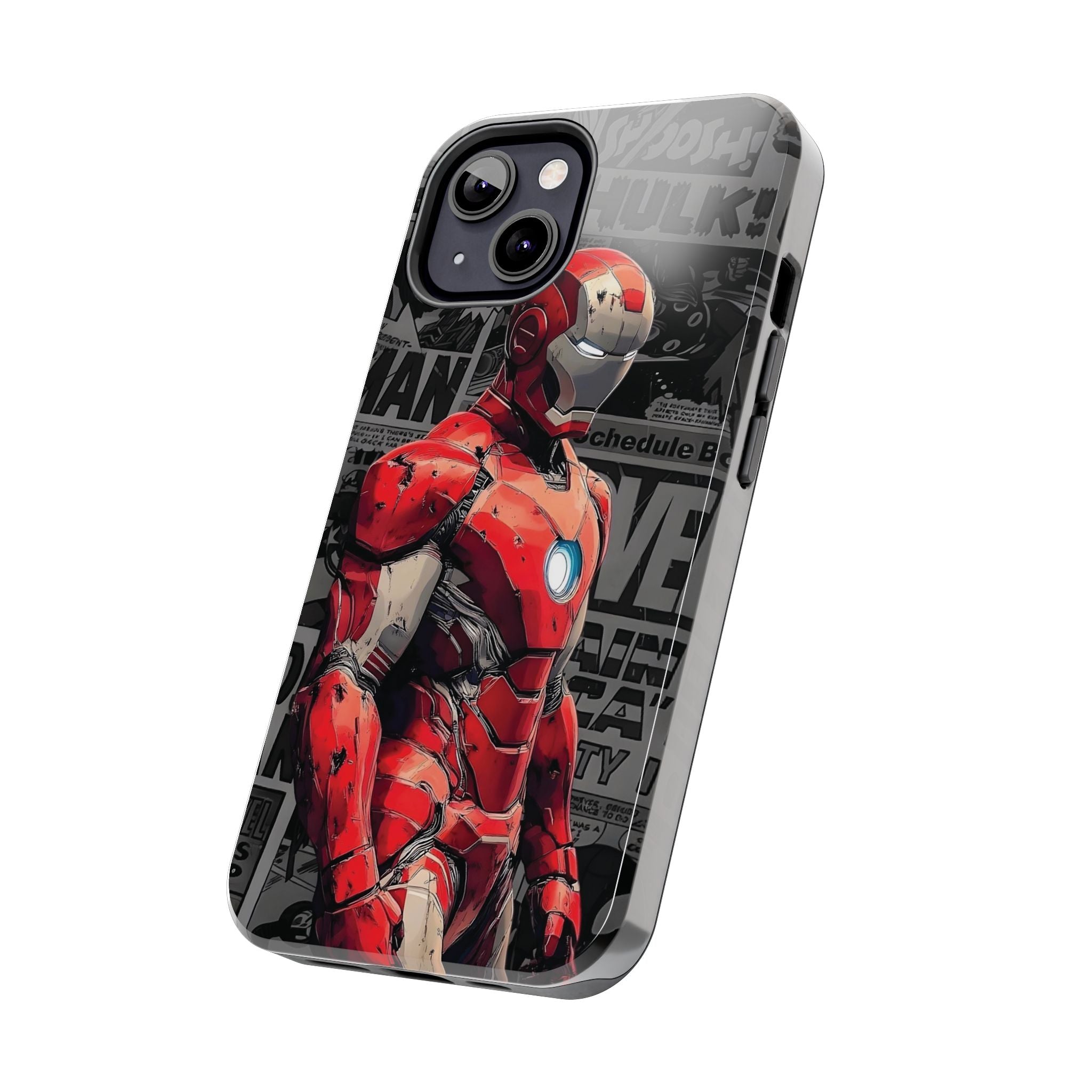 Iron Man Hero Tough Phone Cases - Durable, Stylish, Perfect for Marvel Fans, Geek Gifts, Comic Book Lovers, Unique Accessories