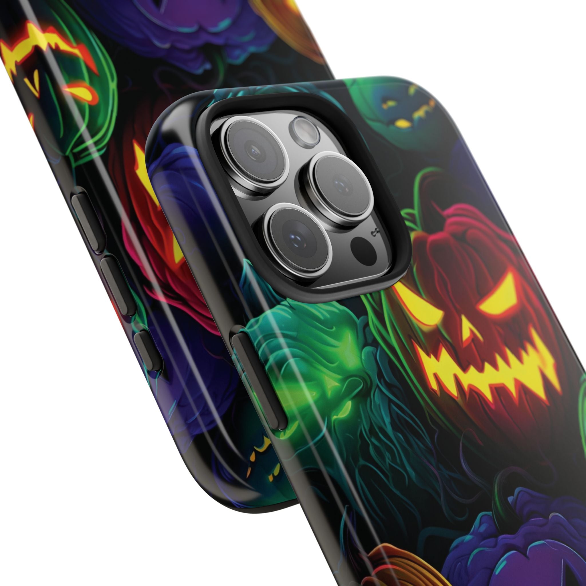 Halloween Pumpkin Phone Case, Spooky Fall Accessory, Tough Phone Cover, Halloween Gift, Pumpkin Decor