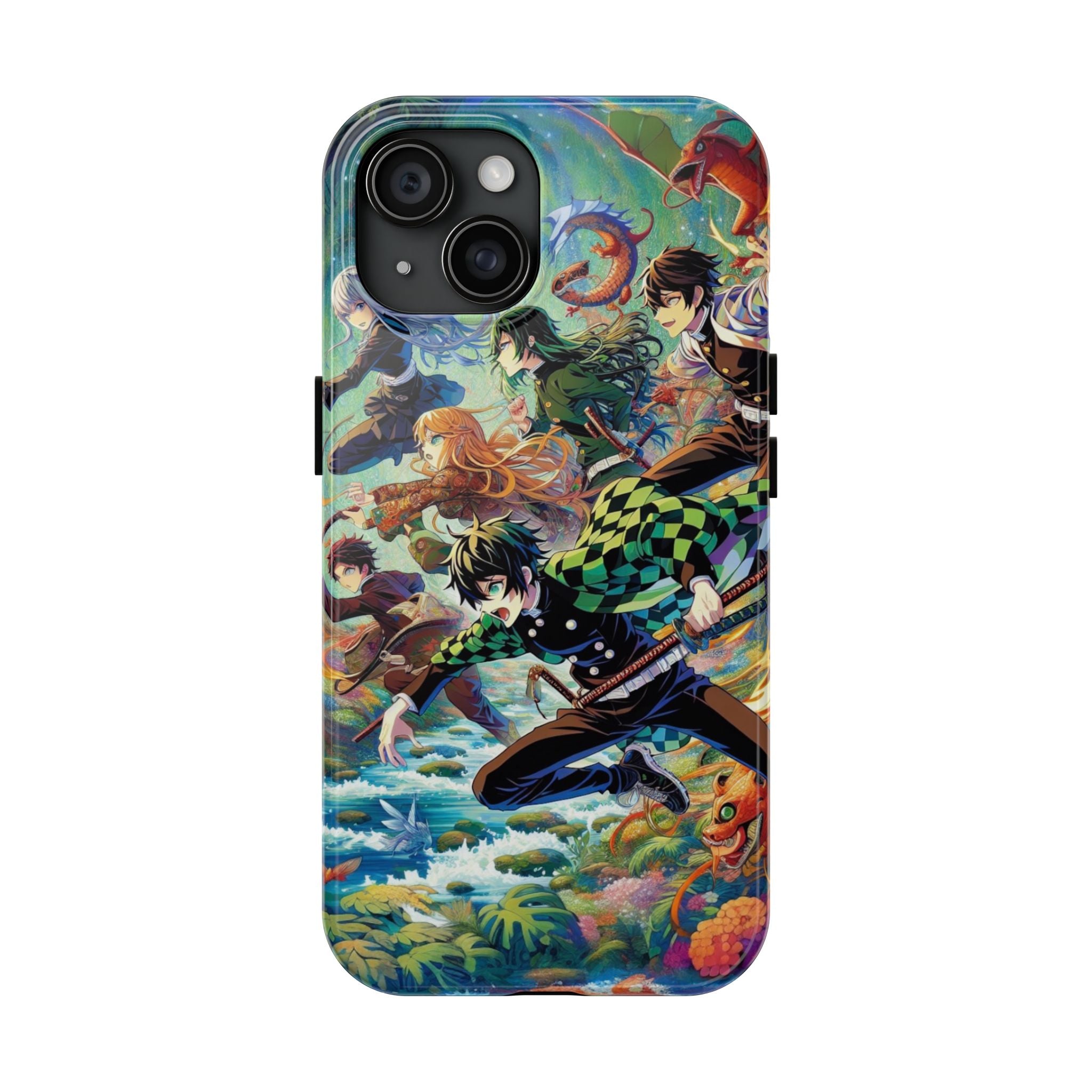 Vibrant Anime Tough Phone Cases, Protective Covers, Gifts for Fans, Geeky Accessories, Birthday or Holiday Presents
