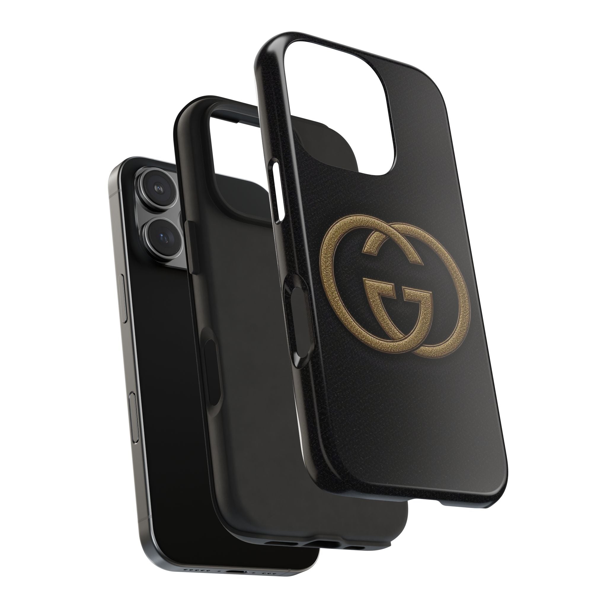 Stylish Tough Phone Cases with Elegant Logo, Durable Protection, Fashion Accessory, Smartphone Cases, Gift for Her or Him