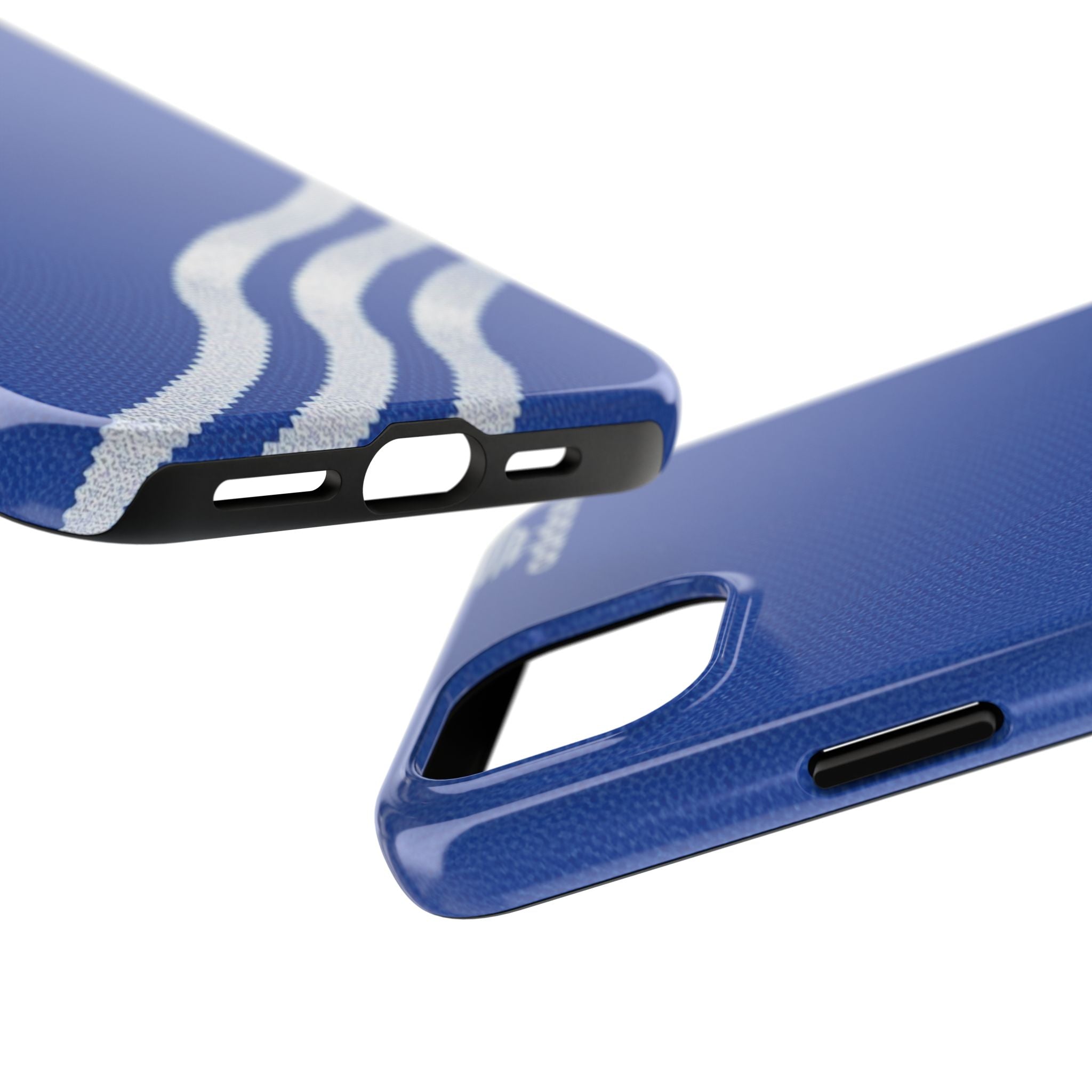 Blue Wave Tough Phone Cases - Durable Cell Phone Covers, Sports-Inspired Accessories, Unique Gift Idea for Athletes & Trendsetters
