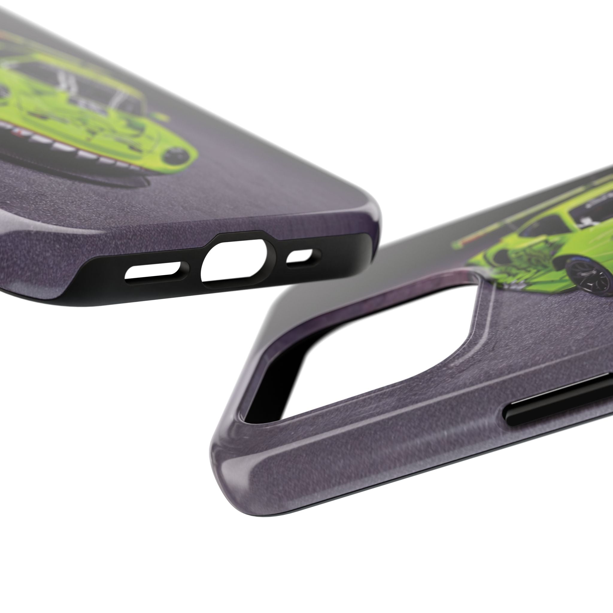 Vibrant Racing Phone Cases, Tough Car Protection, Gift for Car Lovers, Personalized Auto-Themed Accessories, Unique Tech Gifts