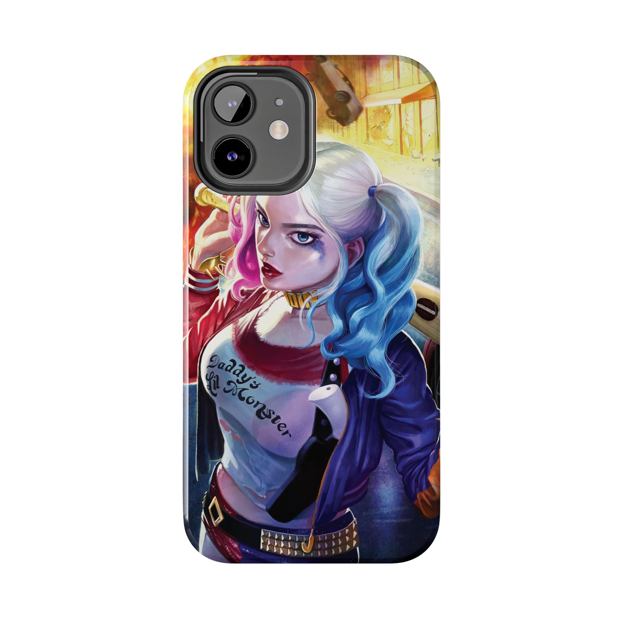 Harley Quinn Tough Phone Cases, Stylish Phone Protector for Women, Anime Style Mobile Cover, Unique Gift for Gamers, Pop Culture Accessories