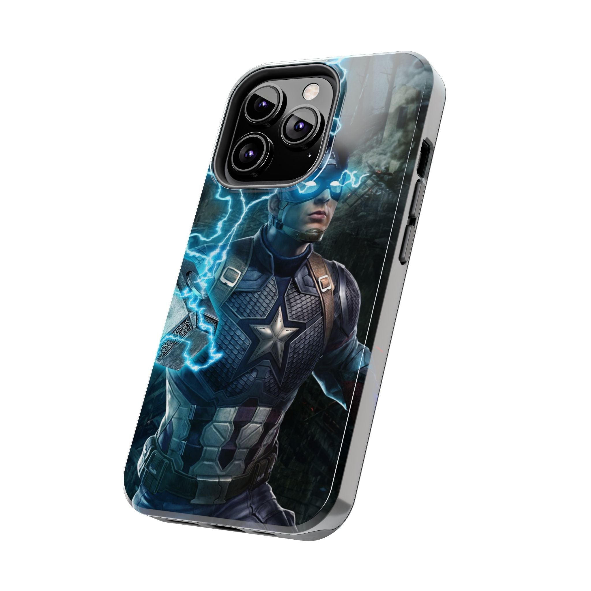 Captain America Superhero Tough Phone Cases, Hero Phone Cover, Gift for Gamers, Superhero Accessory, Durable Phone Case for Every Occasion