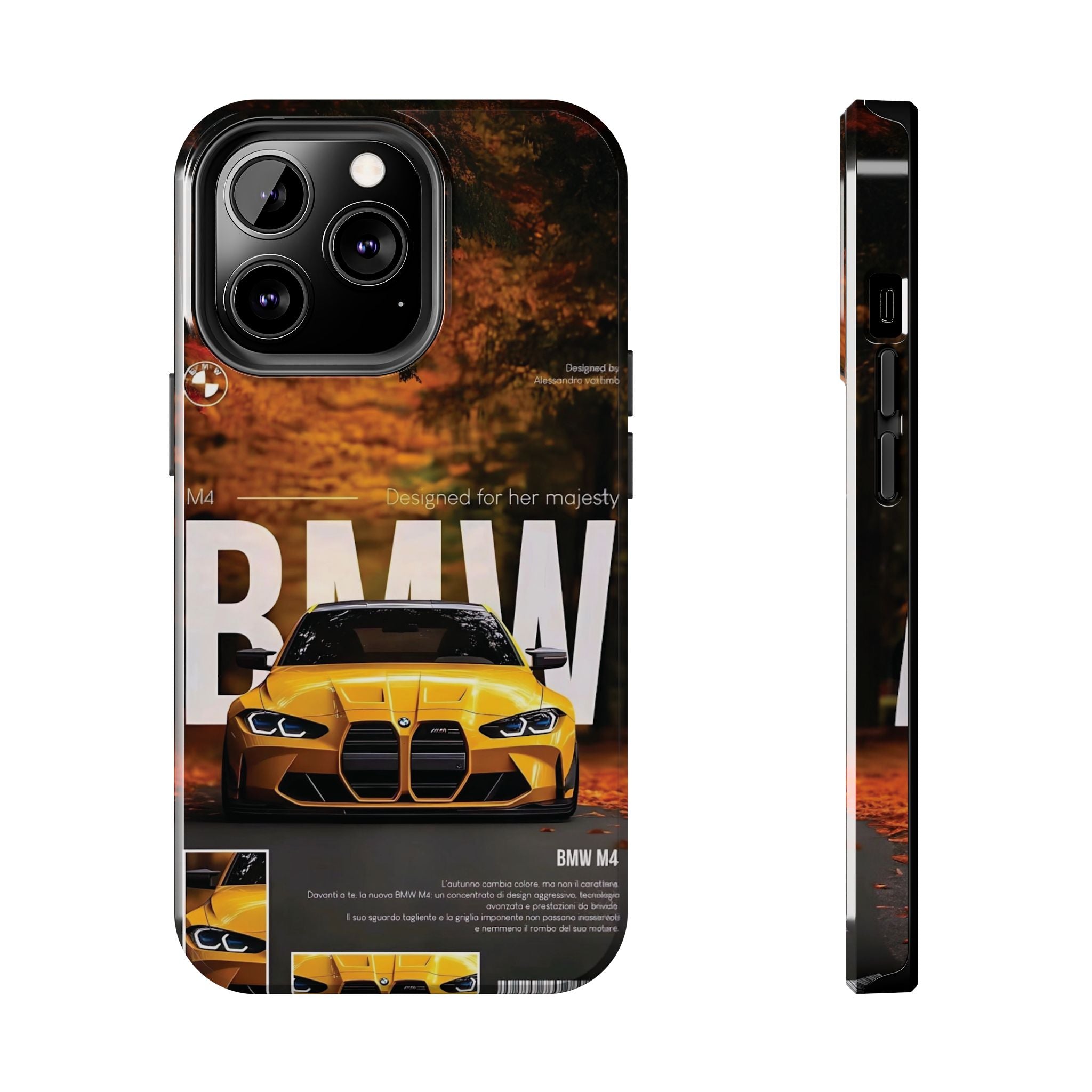 BMW M4 Tough Phone Cases, Car Enthusiast Accessories, Durable Phone Covers, Unique Gifts for Him, Stylish Protection, Birthday Present