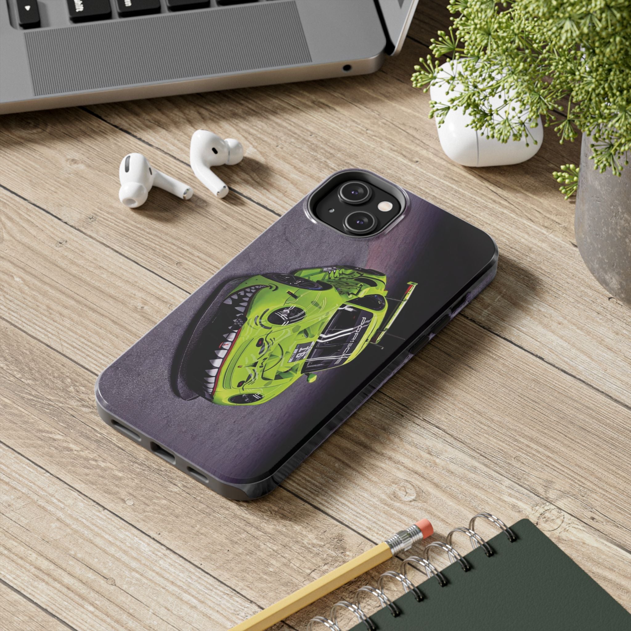 Vibrant Racing Phone Cases, Tough Car Protection, Gift for Car Lovers, Personalized Auto-Themed Accessories, Unique Tech Gifts