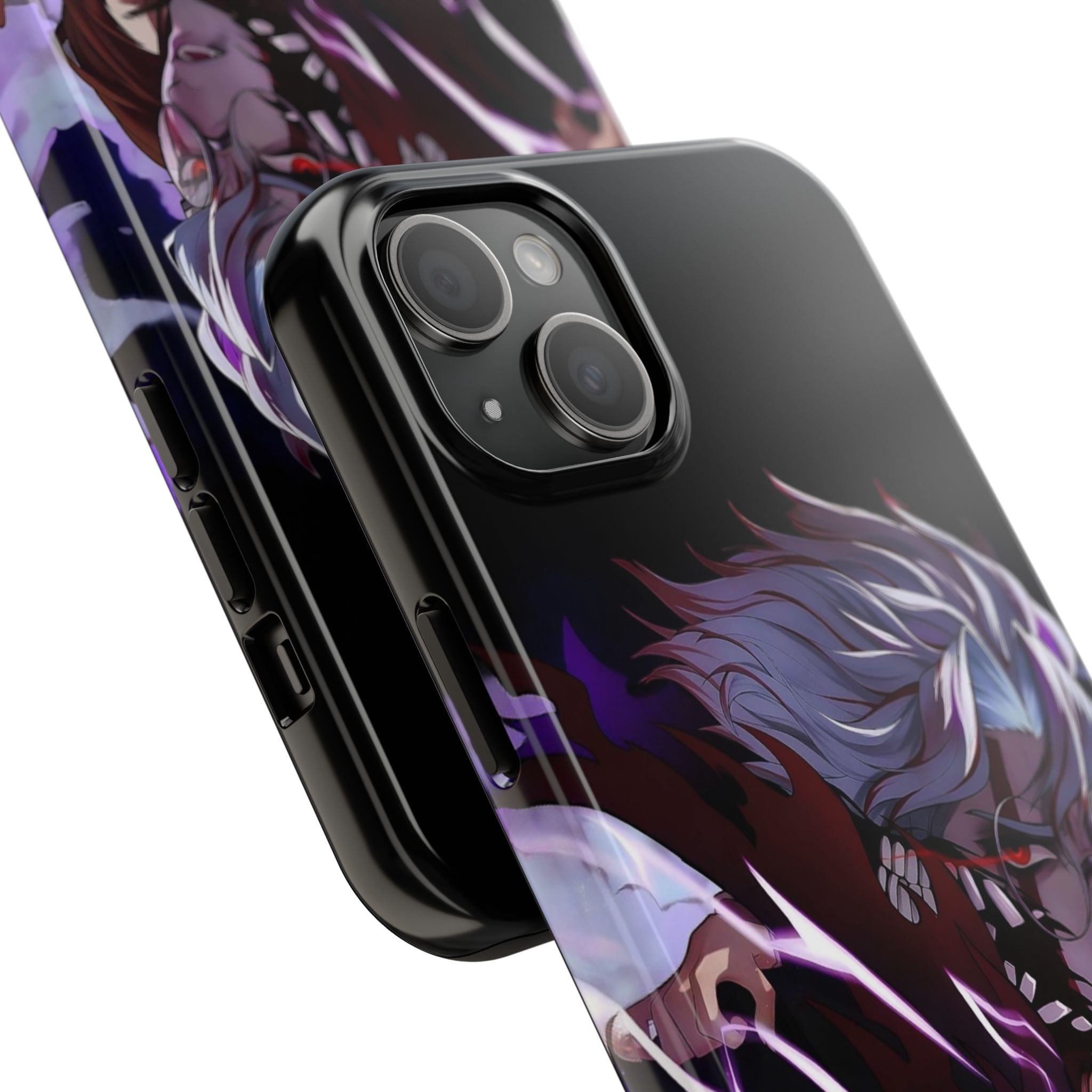 Tough Phone Cases with Bold Anime Design, Perfect Gift for Gamers, Stylish Phone Accessories, Trendy Tech Cases, Protection for Everyday Use