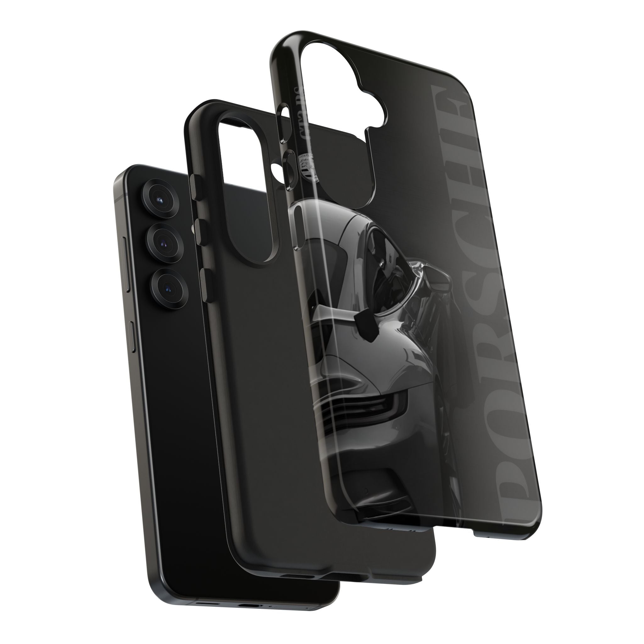 Sleek Automotive Phone Cases for Car Lovers, Stylish Protective Case, Porsche-Inspired Design, Gifts for Him, Unique Accessories