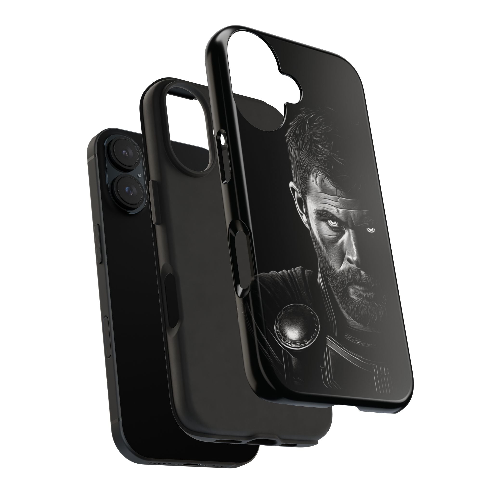 Tough Phone Cases featuring Warrior Design, Rugged Protector, Gift for Adventurers, Customizable Case, Durable Phone Cover