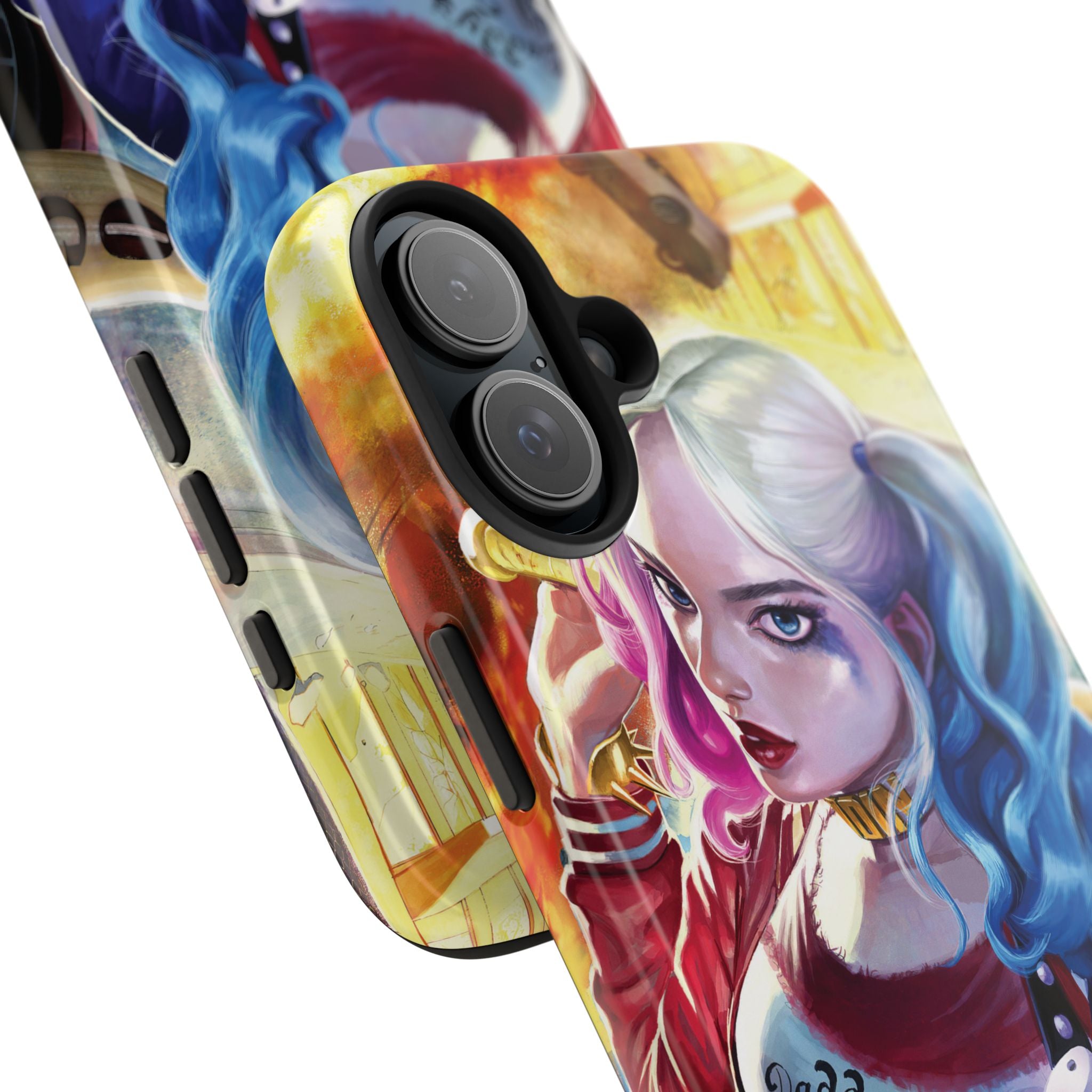 Harley Quinn Tough Phone Cases, Stylish Phone Protector for Women, Anime Style Mobile Cover, Unique Gift for Gamers, Pop Culture Accessories