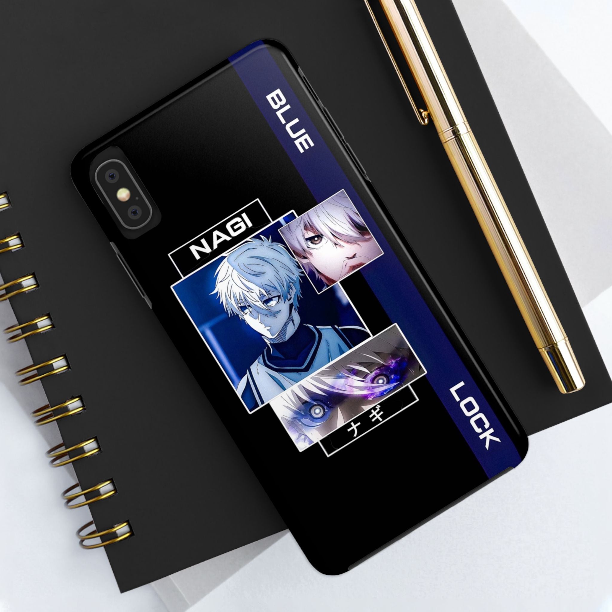 Stylish Tough Phone Cases - Anime Nagi Blue Lock Design, Anime Merchandise, Unique Phone Accessories, Gift for Fans, Durable Protection